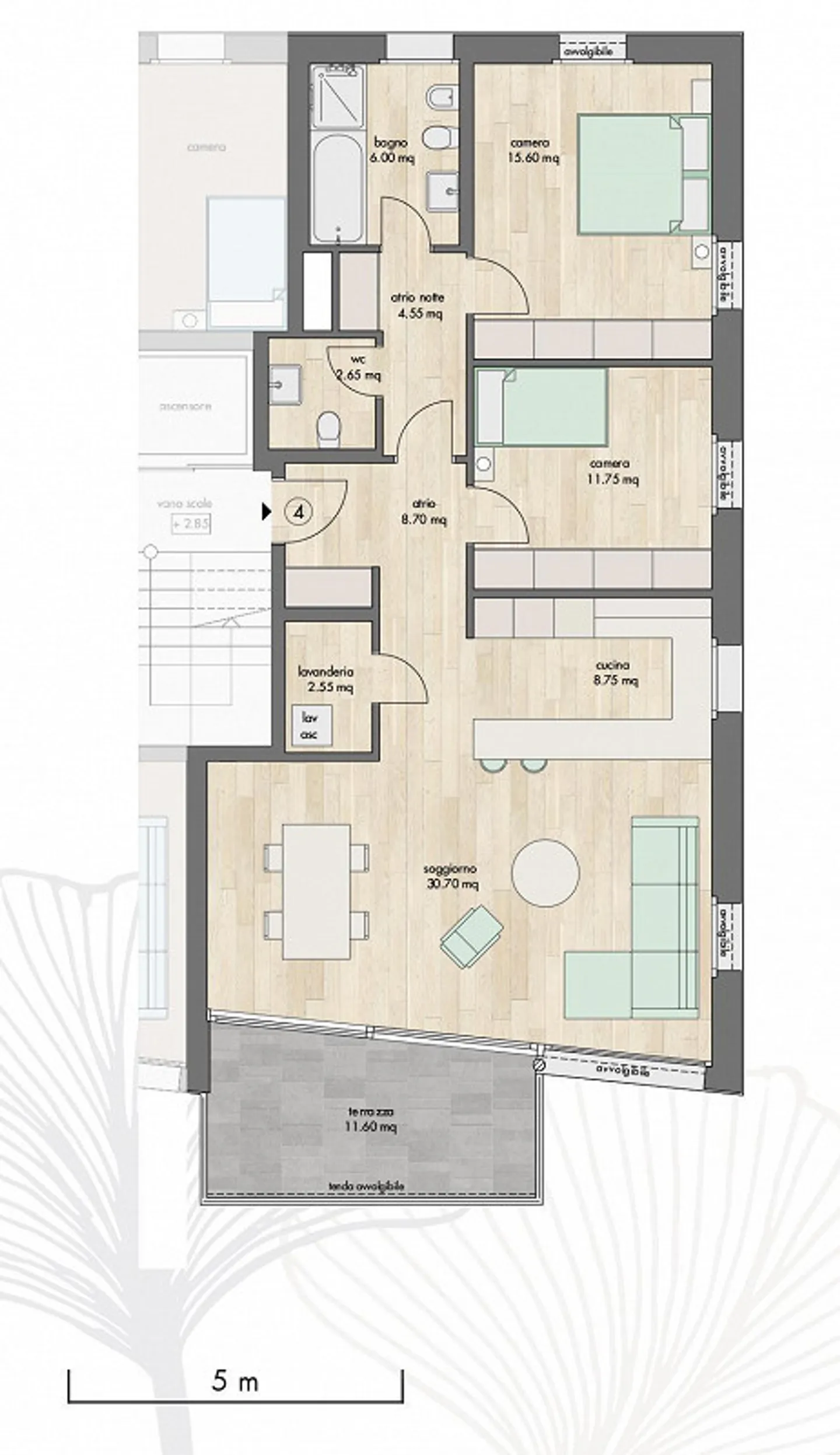 Nur Erstwohnsitz – 3,5 Zimmer, neu, 50 Meter vom See entfernt. - Foto 9 von 9