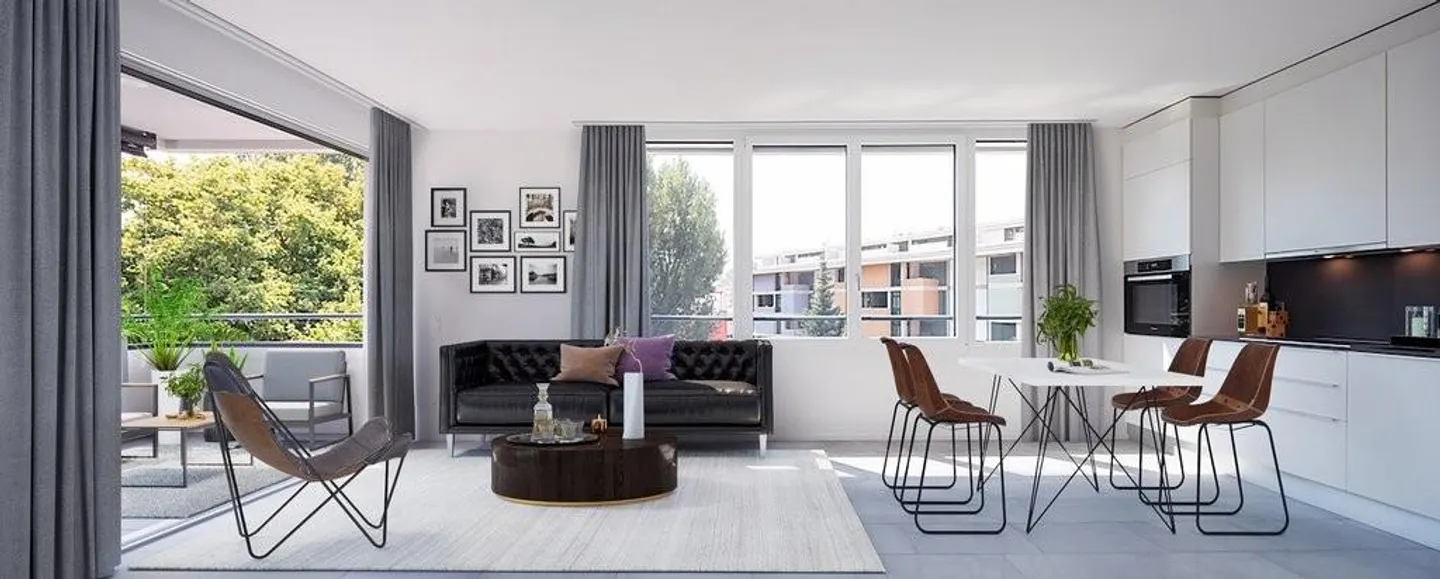Moderne et lumineux 3.5 pièces au cœur de Massagno - Photo 1 sur 8