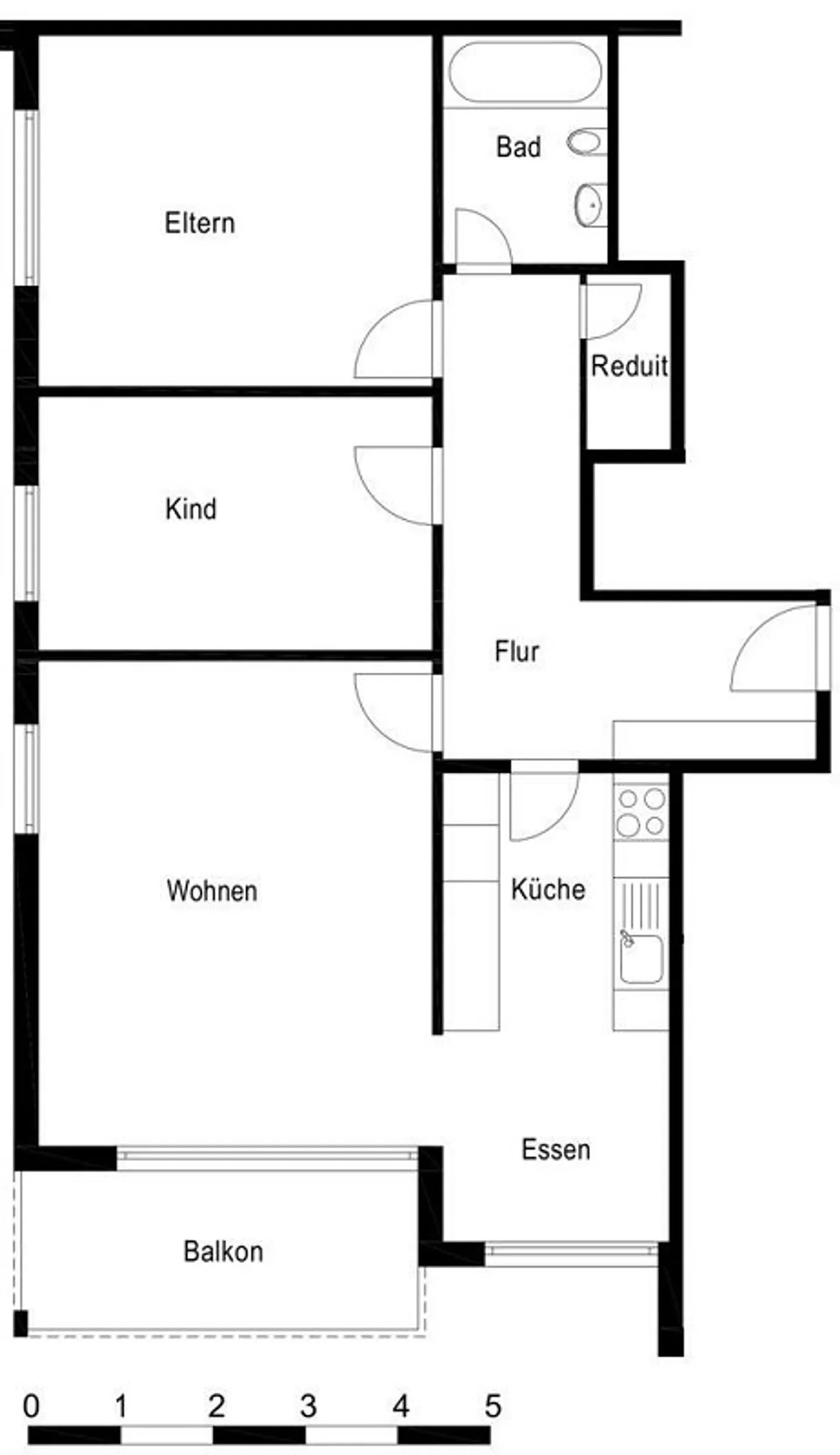 Geräumige Wohnung in ruhiger Lage - Foto 12 von 12