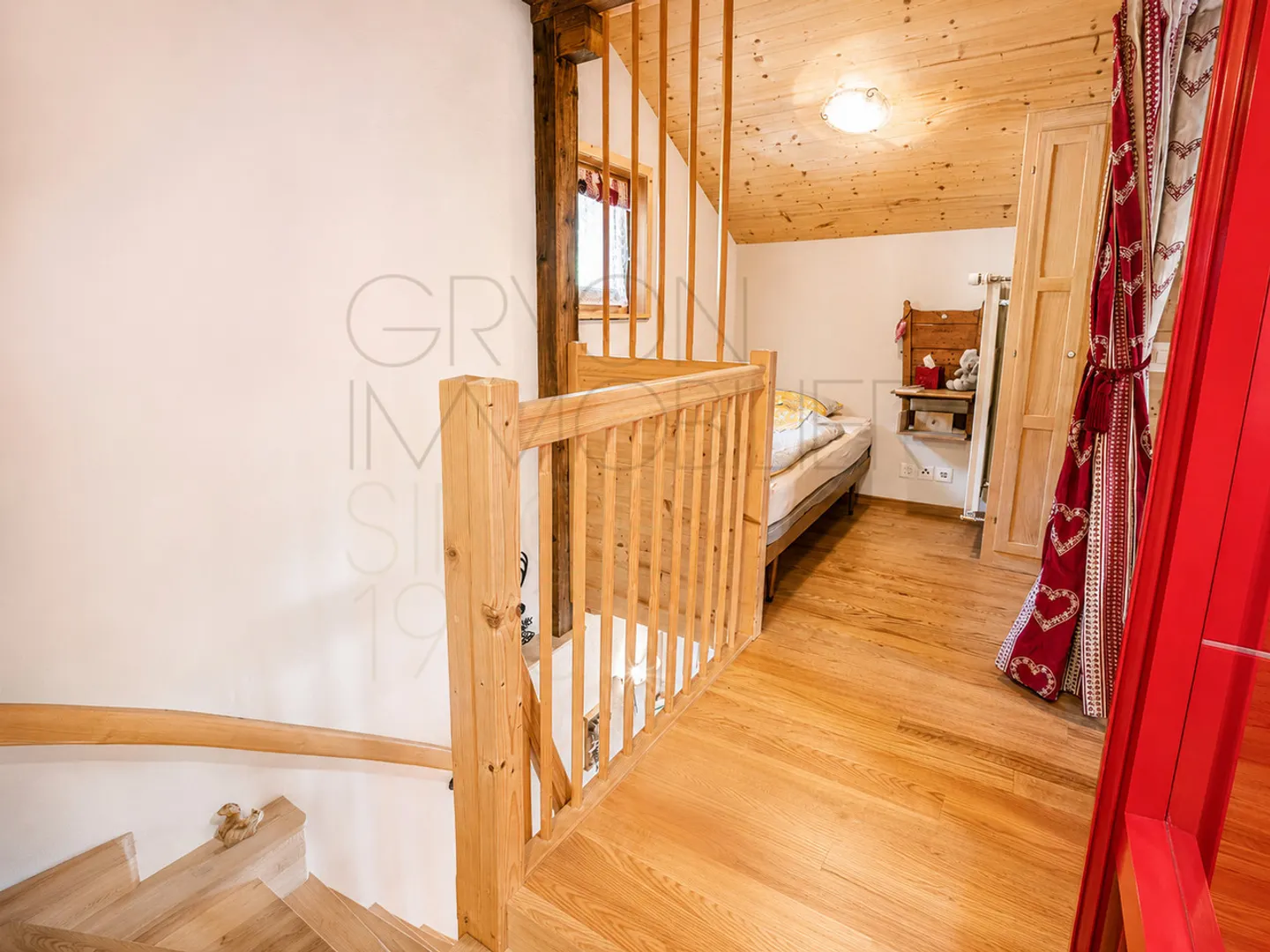 Chalet a Gryon - 110 m² completamente ristrutturato nel cuore del villaggio - Foto 25 di 34
