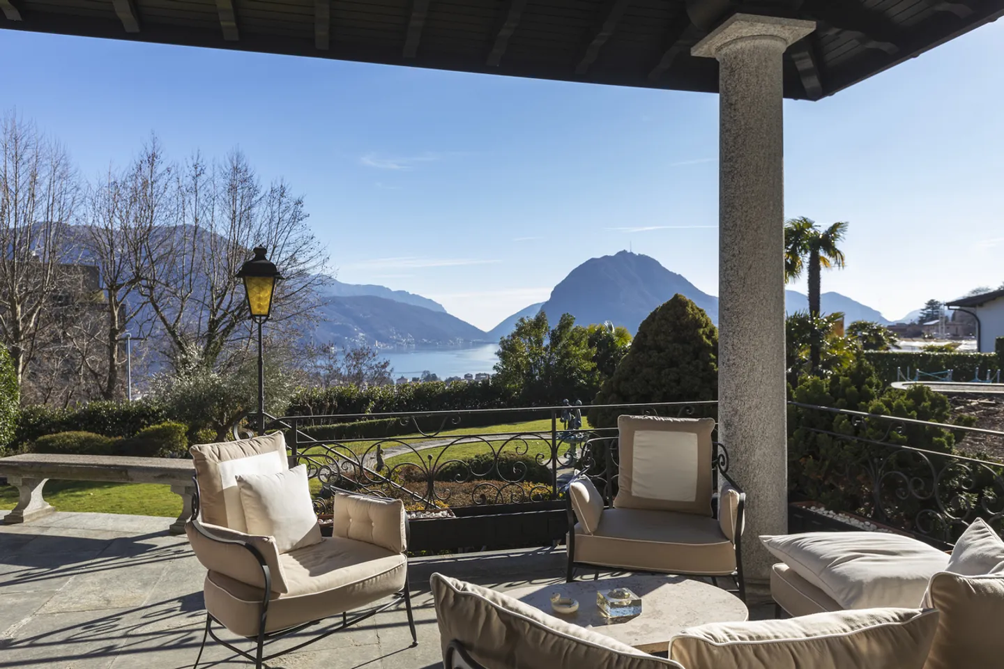 «Luxusvilla in Lugano zu verkaufen – Blick auf den See, den Garten und den Pool» - Foto 7 von 14