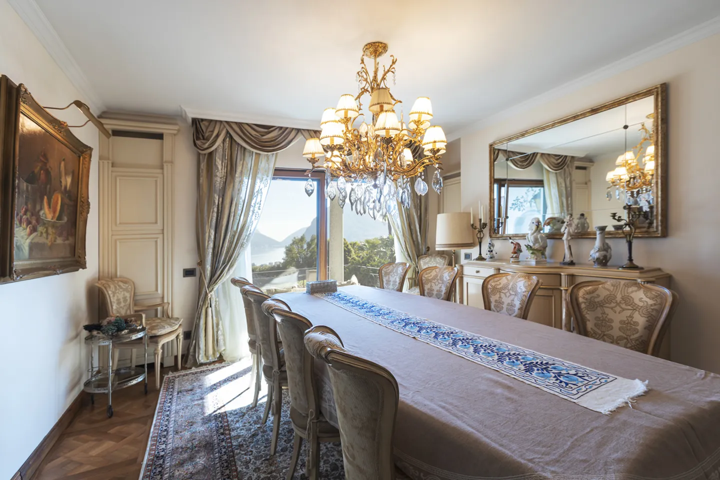 «Luxusvilla in Lugano zu verkaufen – Blick auf den See, den Garten und den Pool» - Foto 11 von 14