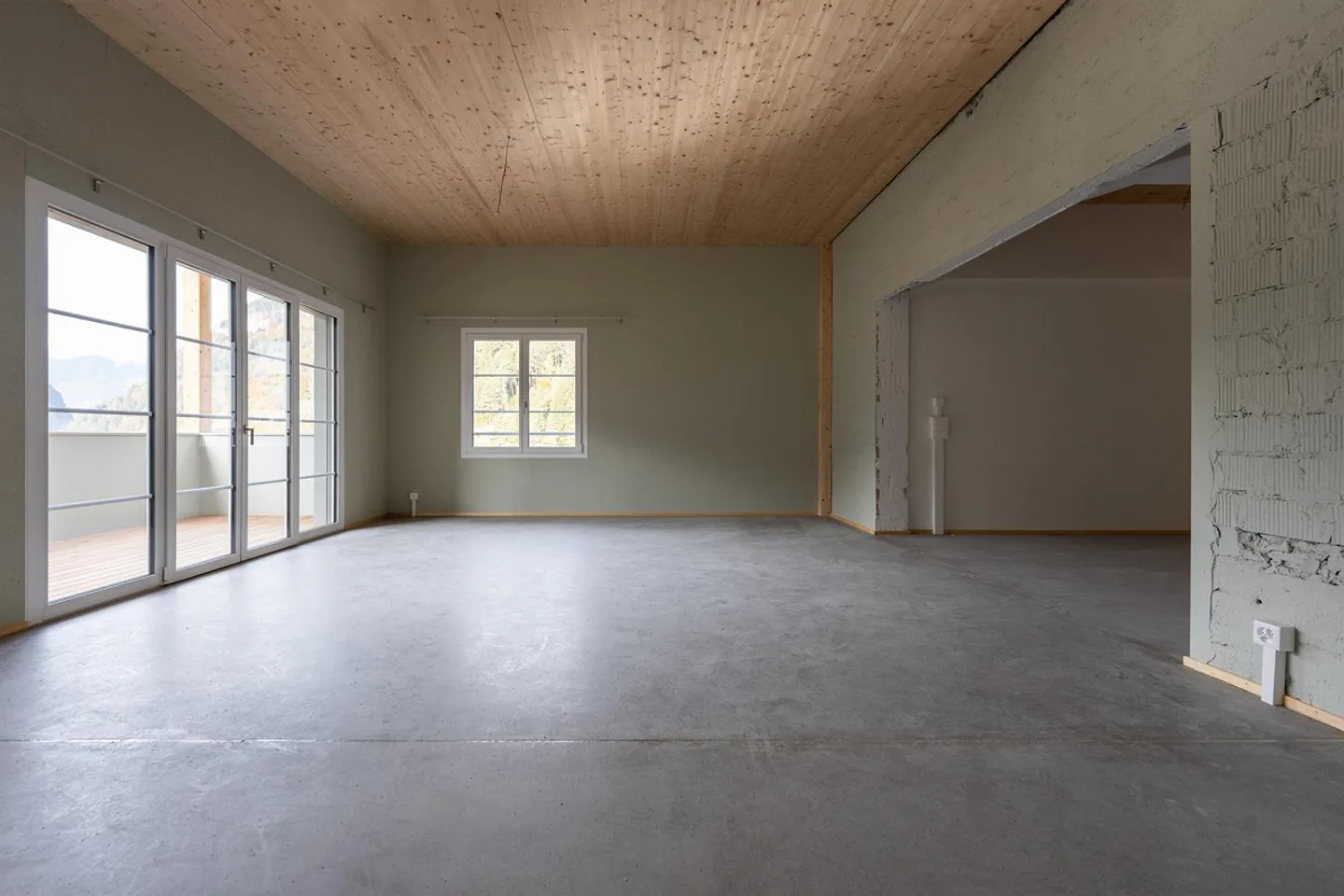 Appartement en loft de 133 m2 dans la Mühle Grüsch - Photo 3 sur 10