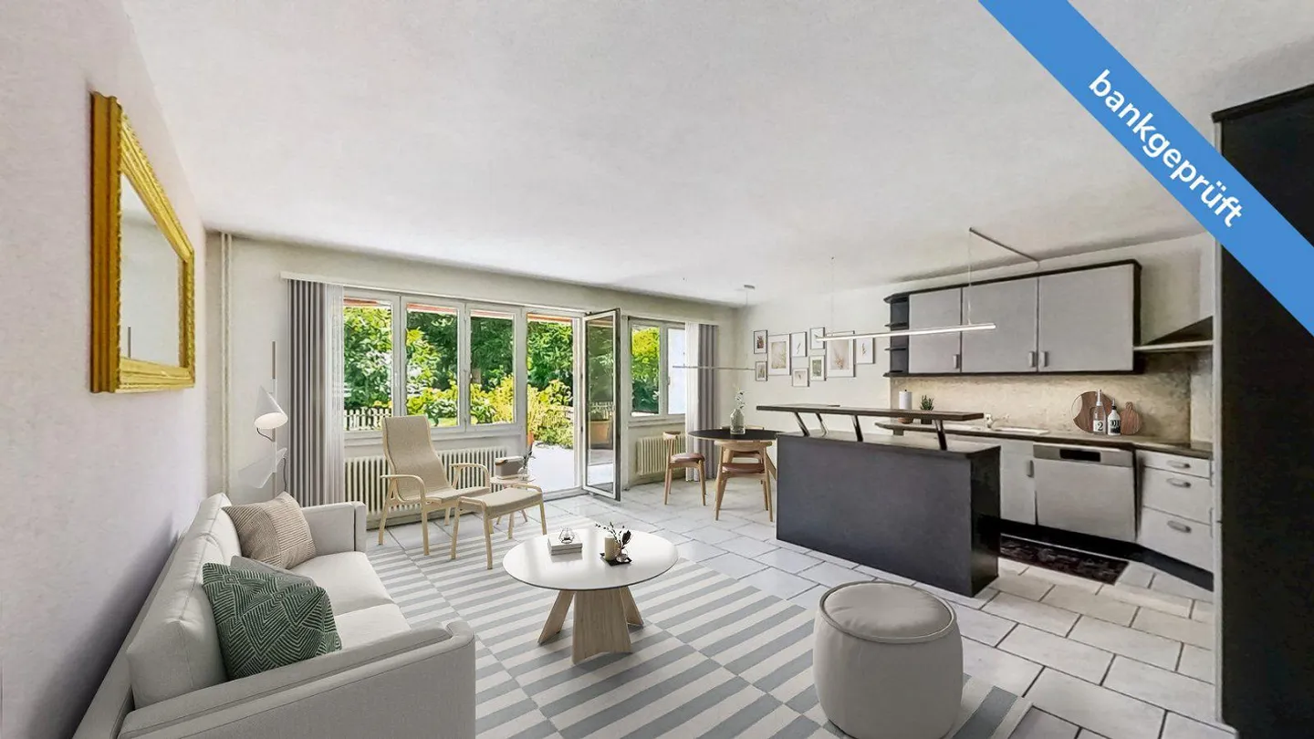 AgentSelly - Spacious Ground Floor Apartment with Terrace - Photo 1 of 13