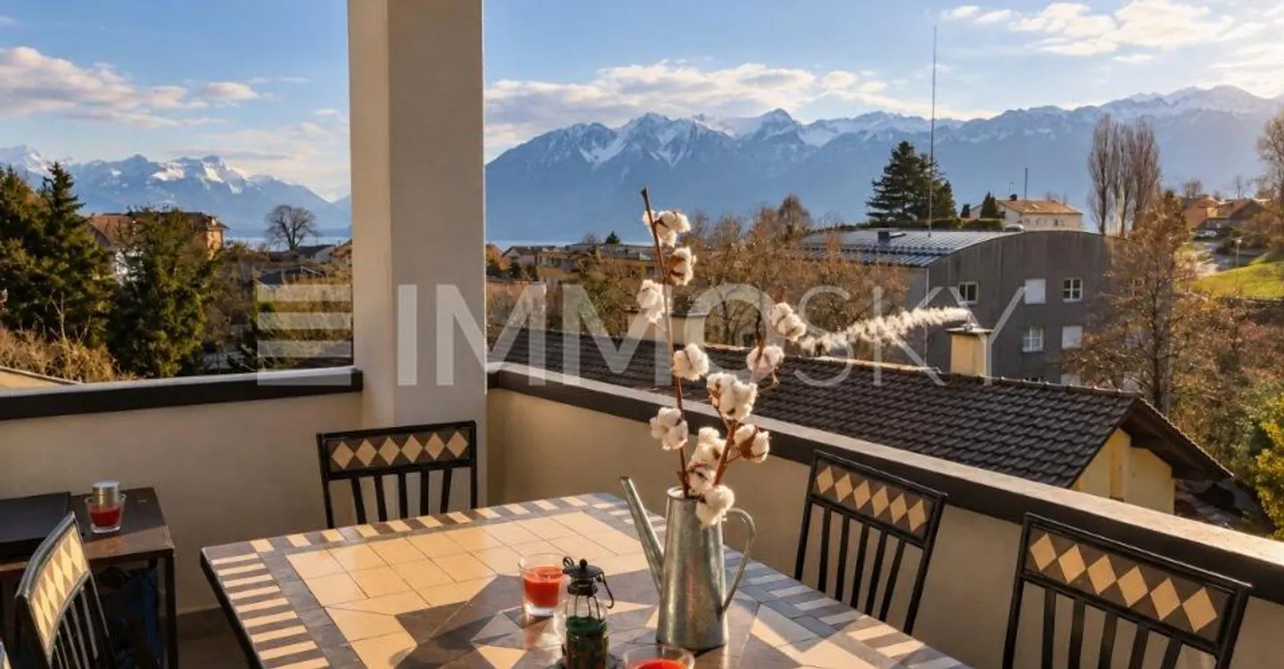 Für Investoren: Gebäude im Zentrum von Chexbres (REN. ca. 3,7%) - Foto 1 von 4