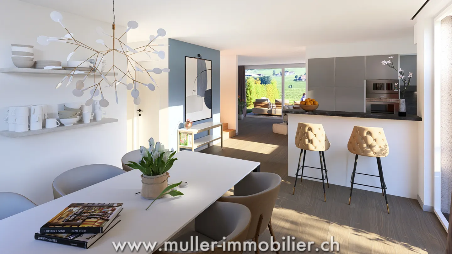 Villa adiacente di 5 stanze - Foto 6 di 10
