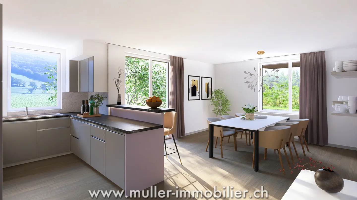 Villa adiacente di 5 stanze - Foto 7 di 10