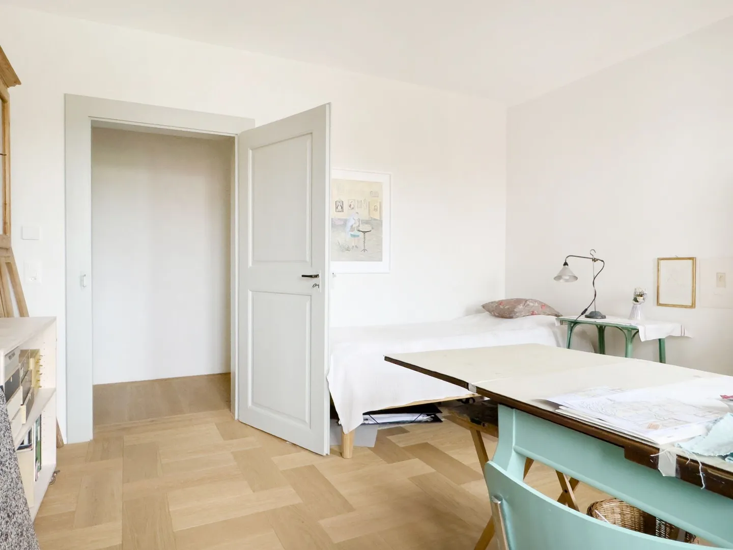 Condominium unique de 4 pièces avec balcon ensoleillé dans le parc du château - Photo 17 sur 34