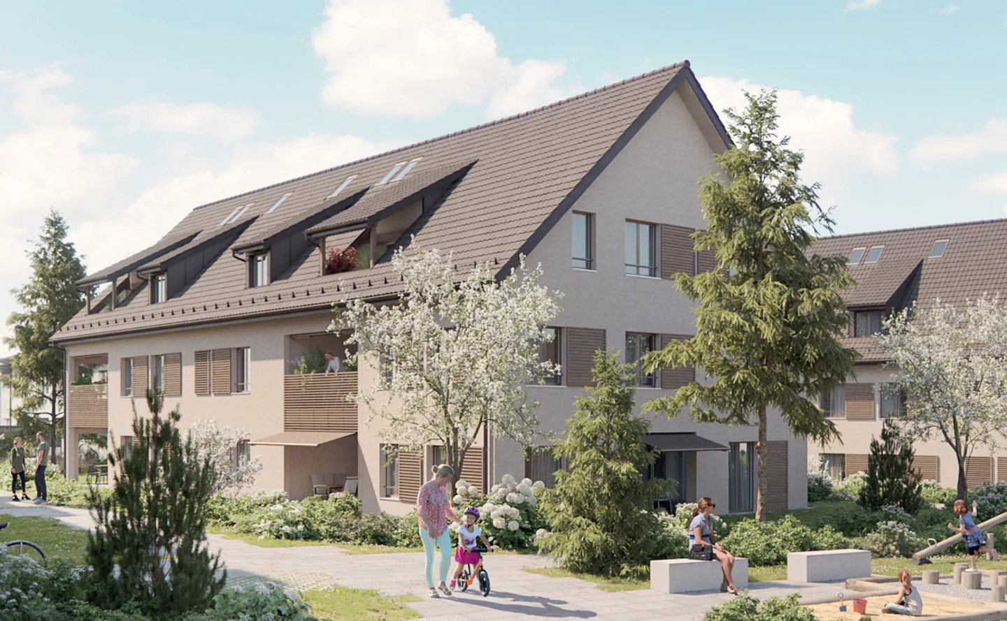 Appartamento giardino di nuova costruzione con tecnologia domestica moderna e pianta aperta - Foto 3 di 11