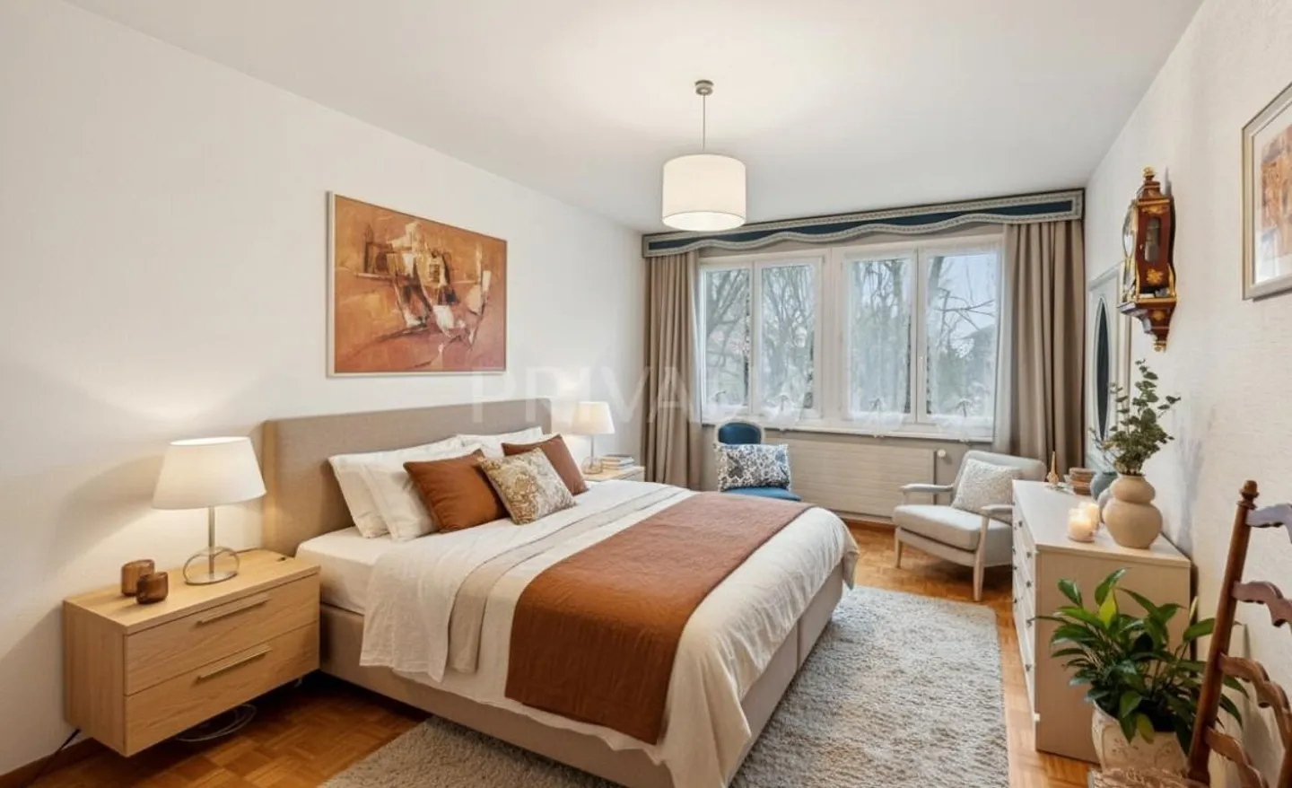 Exklusiv - Geräumige 6-Zimmer-Wohnung in Collonge-Bellerive - Foto 3 von 4