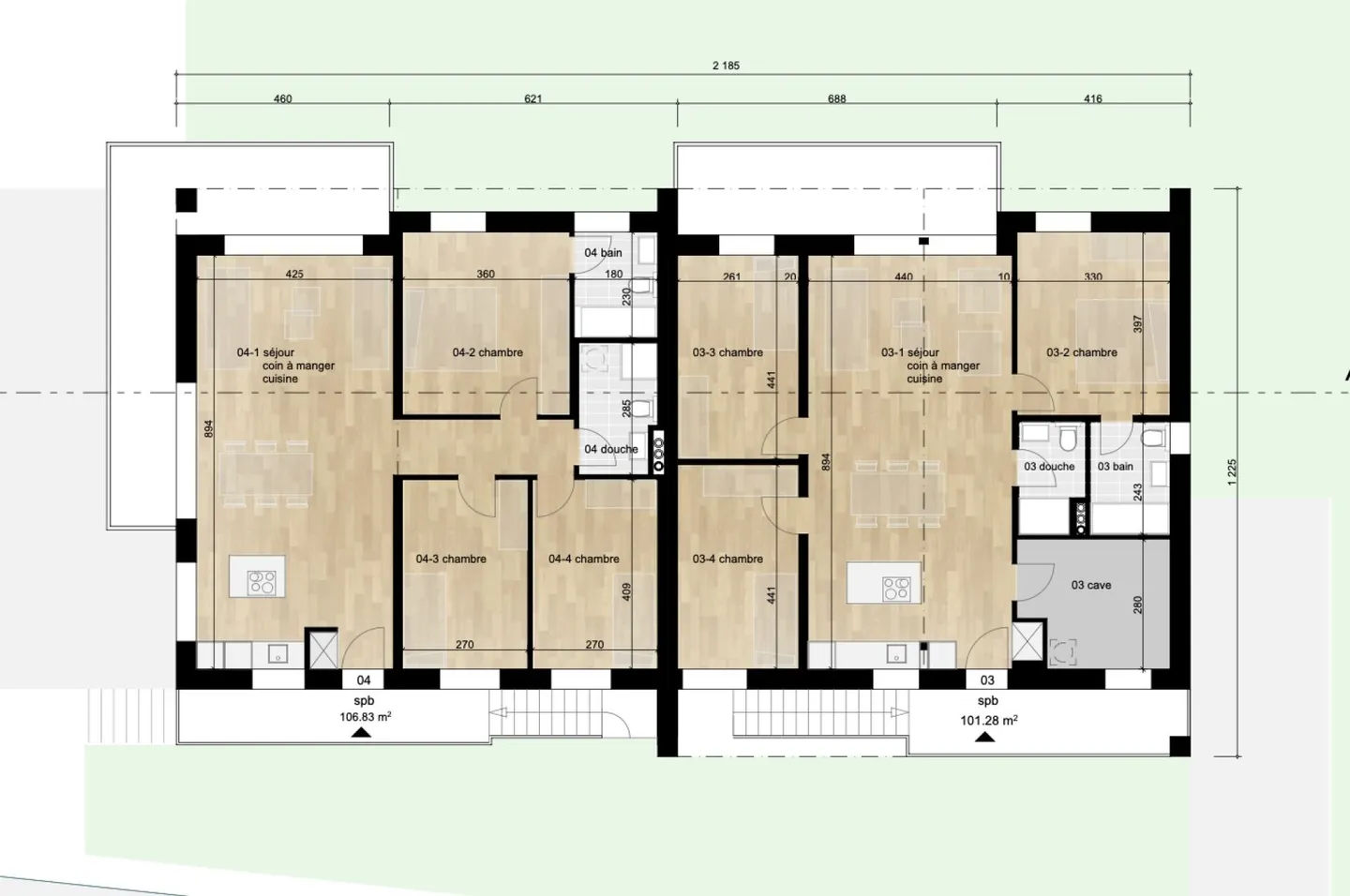 Appartement Charmant avec Jardin - Photo 12 sur 17