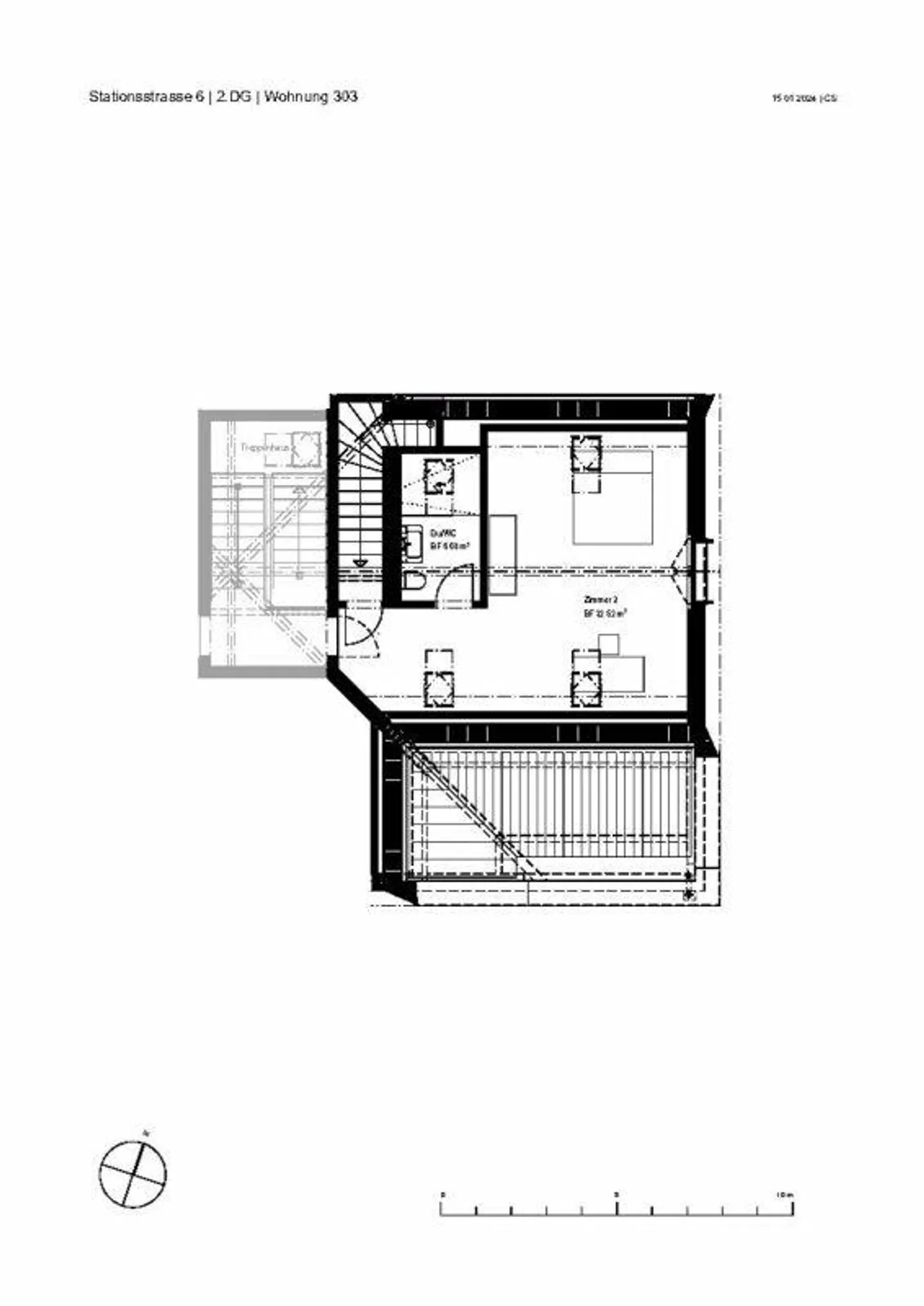 3.5 ZW - Maisonette dans le développement central d'Arnegg - Photo 10 sur 11