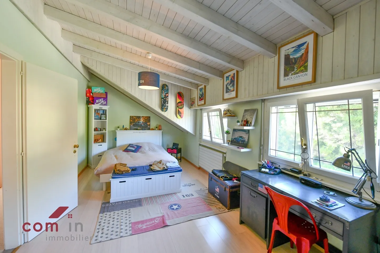 VETROZ, superbe Villa mit Charakter in absoluter Ruhe - Schwimmbad - Foto 14 von 21