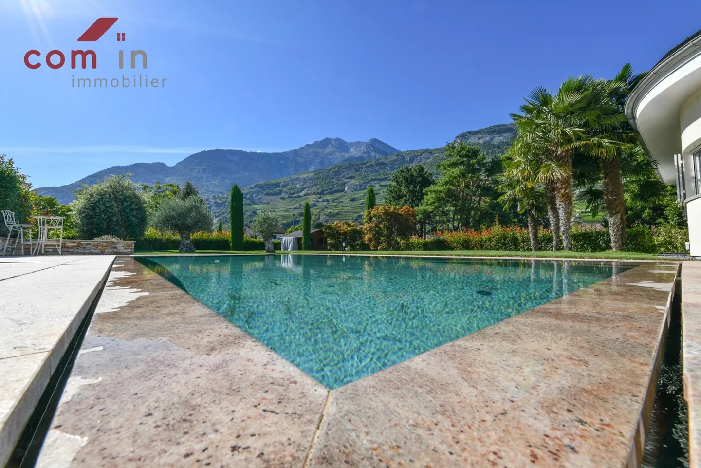 VETROZ, superbe Villa mit Charakter in absoluter Ruhe - Schwimmbad - Foto 18 von 21