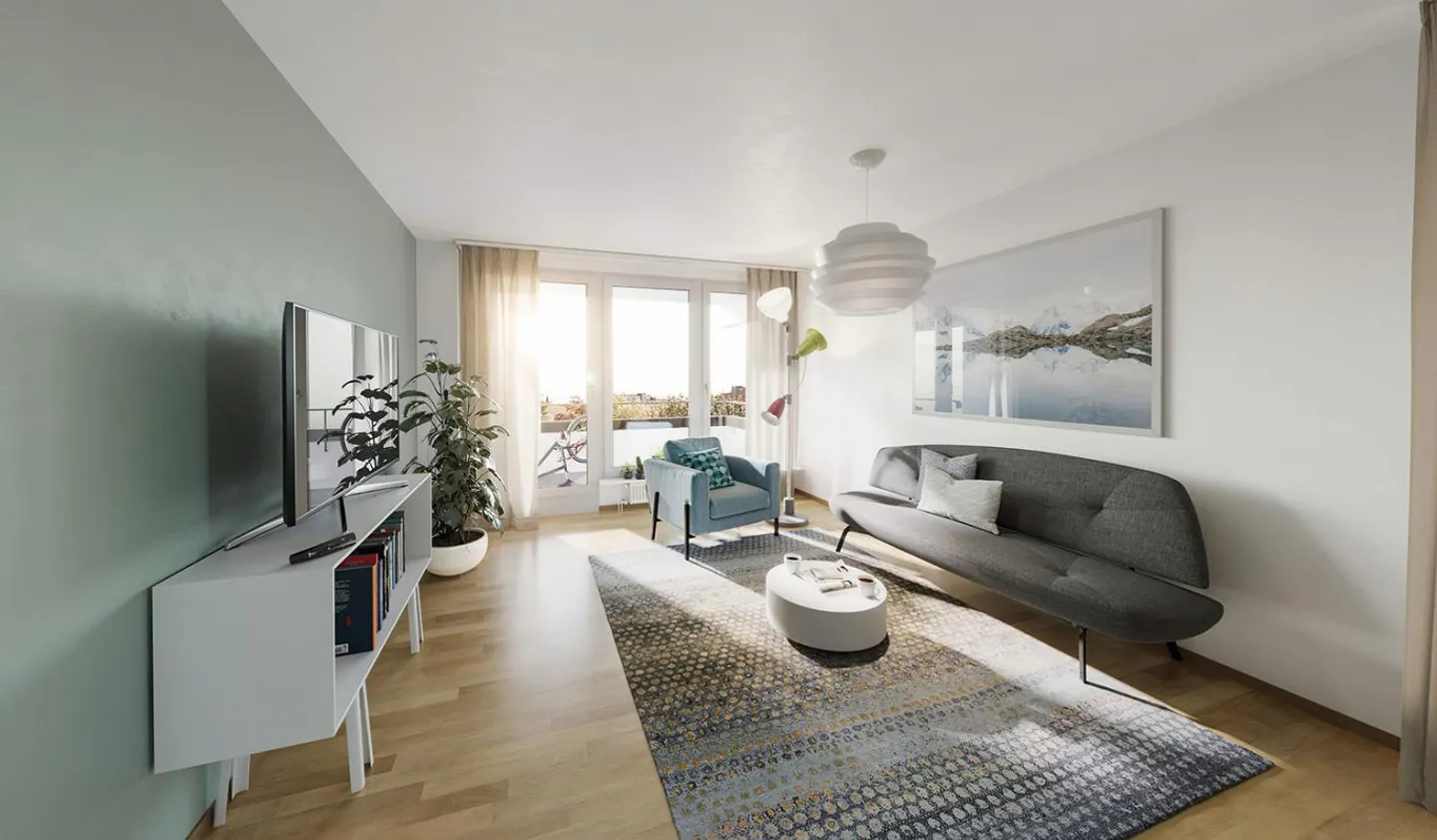 3.5 Zimmerwohnung im schönen Bachtelblick - Foto 1 von 4