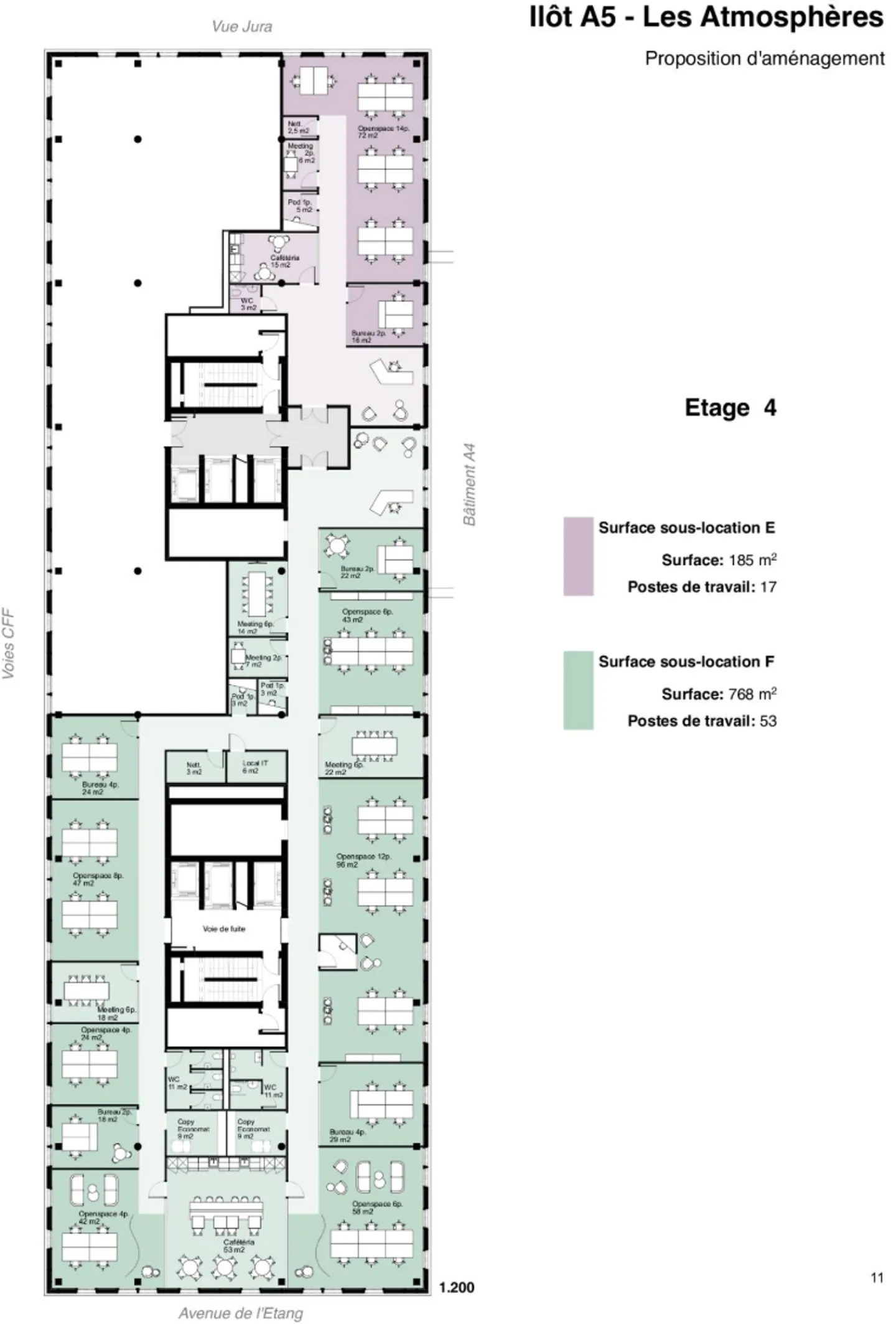 Bürofläche im Quartier de l'Étang - Foto 9 von 9