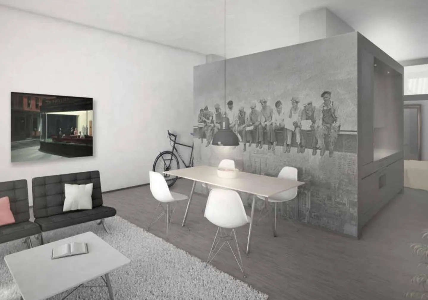 Appartamento loft di 2 stanze - Foto 1 di 4