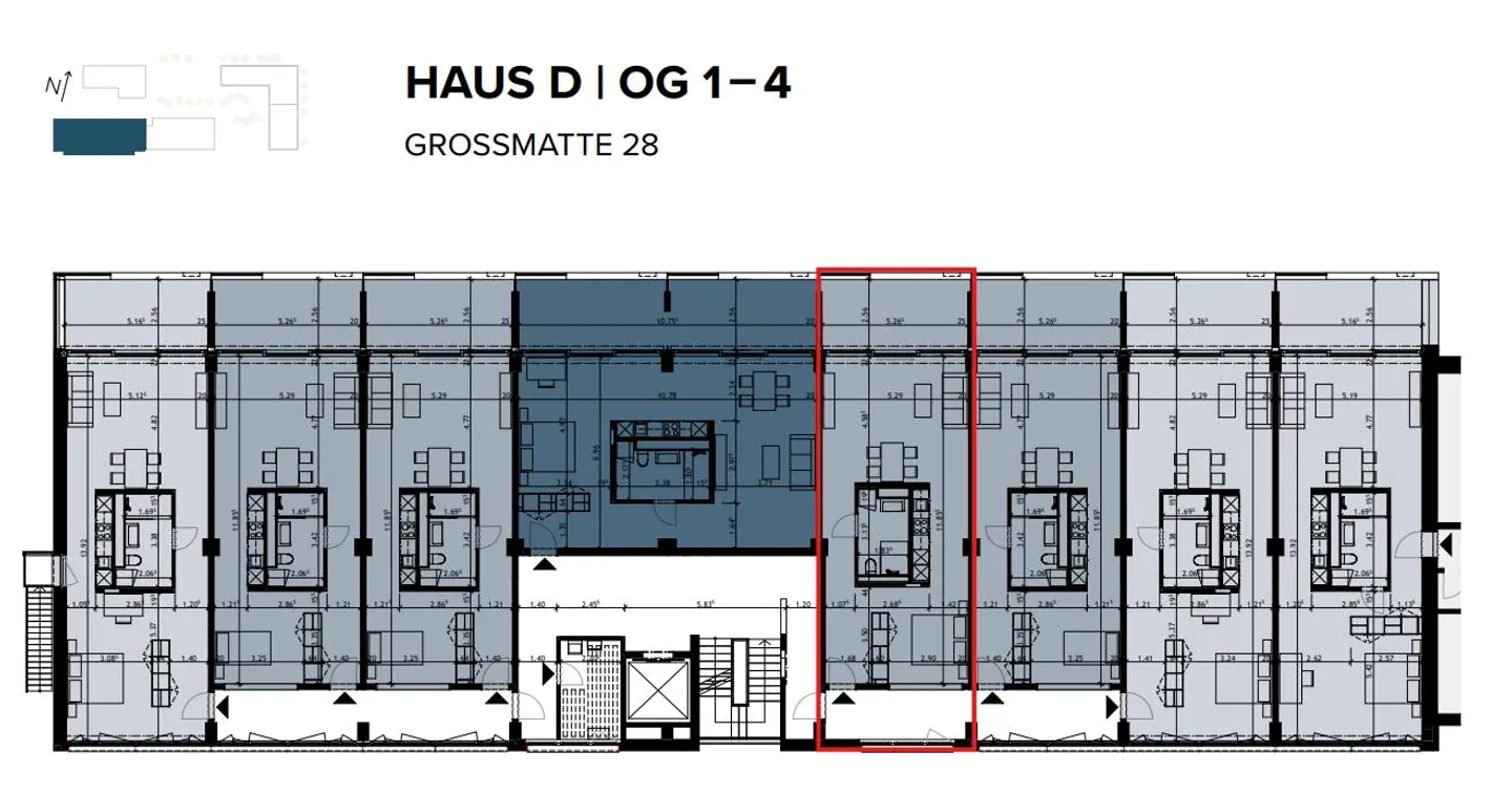 Appartamento loft di 2 stanze - Foto 4 di 4
