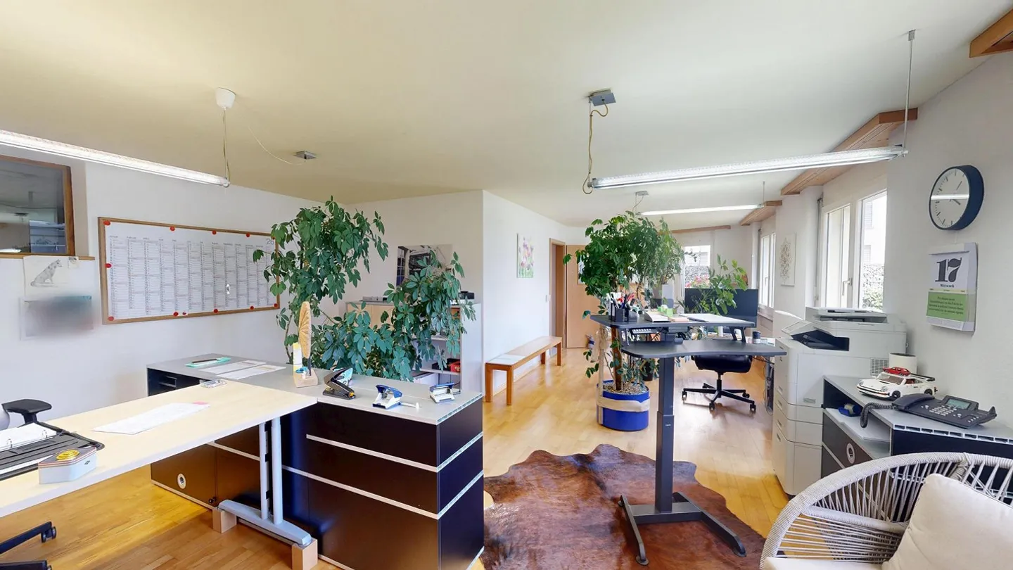 Grosszügiges Einfamilienhaus mit Einliegerwohnung und Büroräumlichk... - Foto 21 di 28