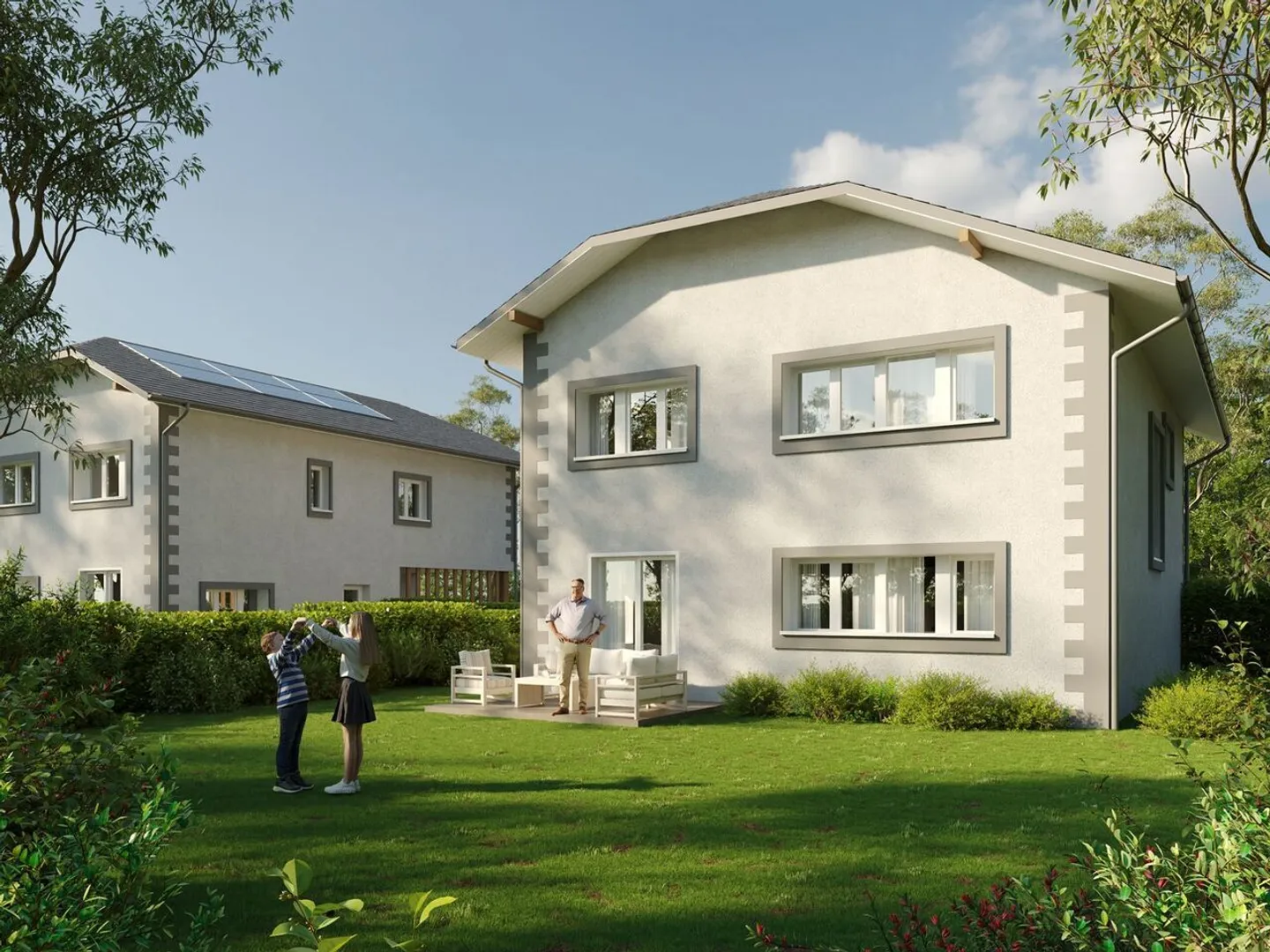 BAUGENEHMIGUNG ERHALTEN - EINZELVILLA - PANORAMABLICK - Foto 8 von 14