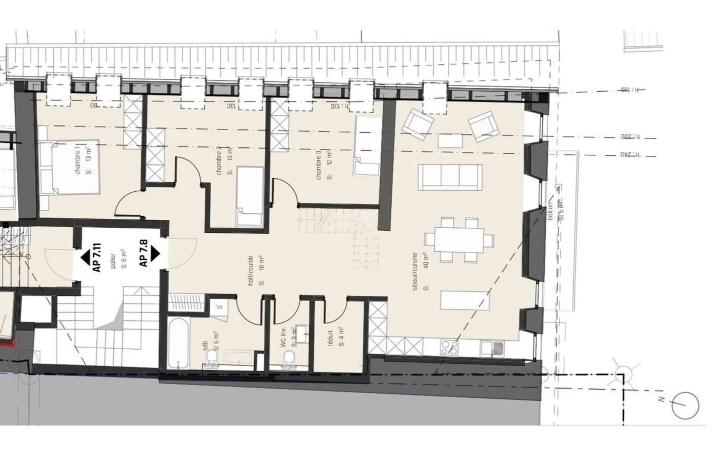 Duplex mit atemberaubendem Seeblick - Foto 9 von 10