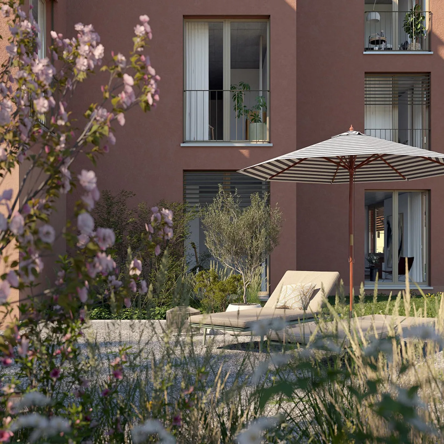 Geräumige Wohnung mit Garten - Foto 7 von 7