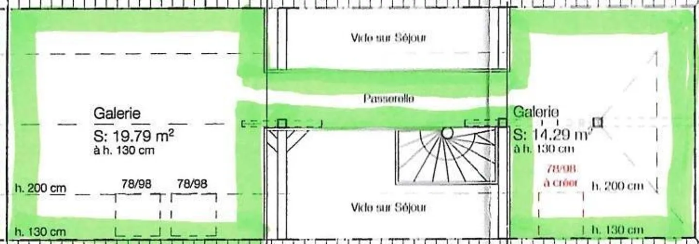 Appartement penthouse charmant avec 4,5 pièces et un espace intermédiaire - Photo 9 sur 9