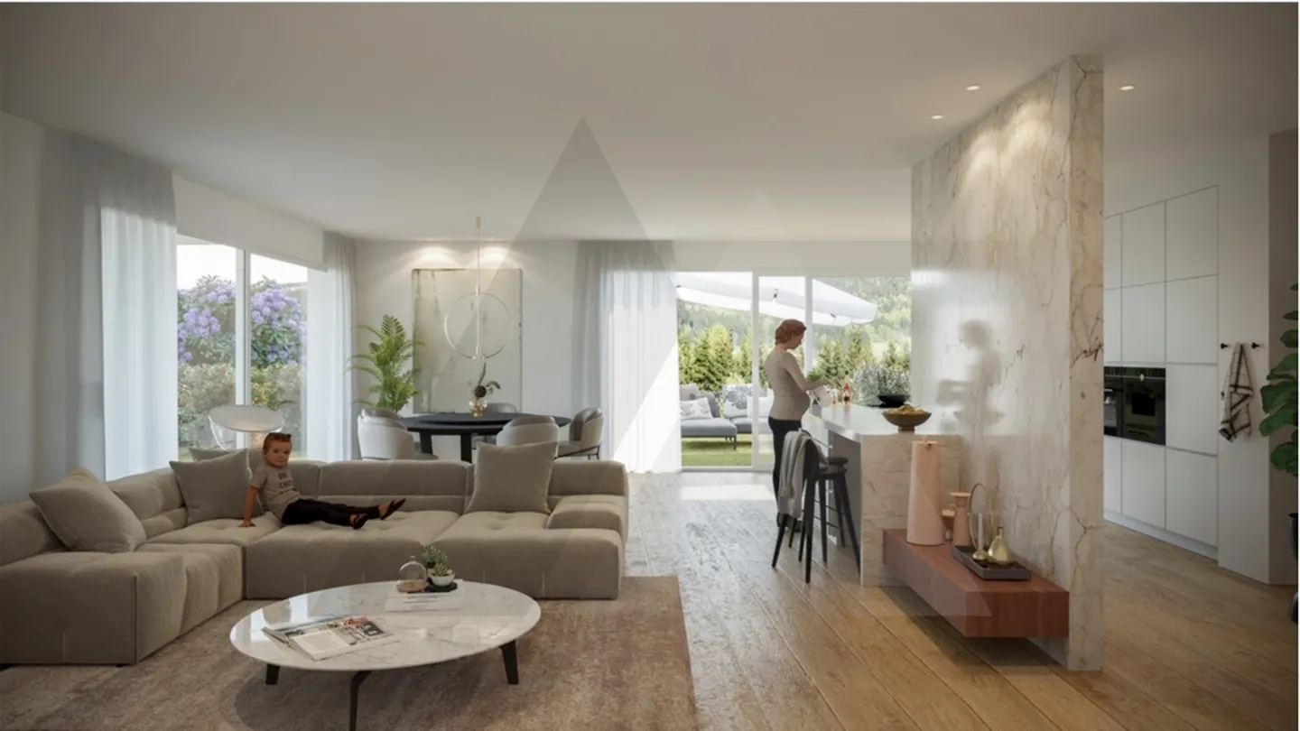 APPARTEMENT MODERNE EN CONSTRUCTION À LUGANO - Photo 5 sur 5