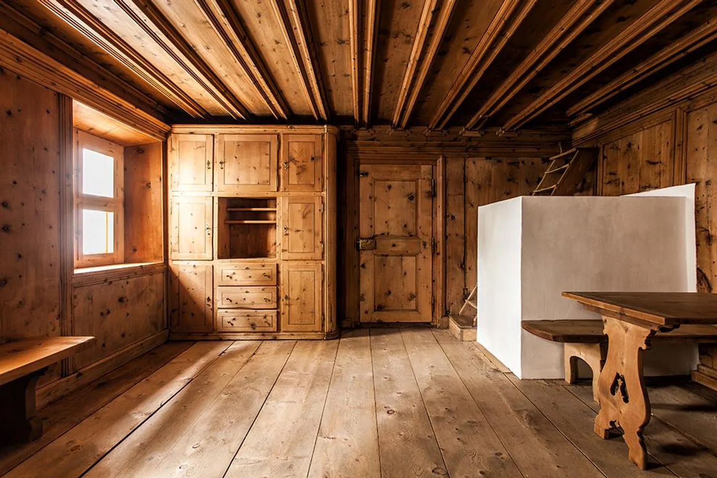 Casa esclusiva dell'Engadina - ristrutturata da Ruch & Partner Architetti. - Foto 2 di 5