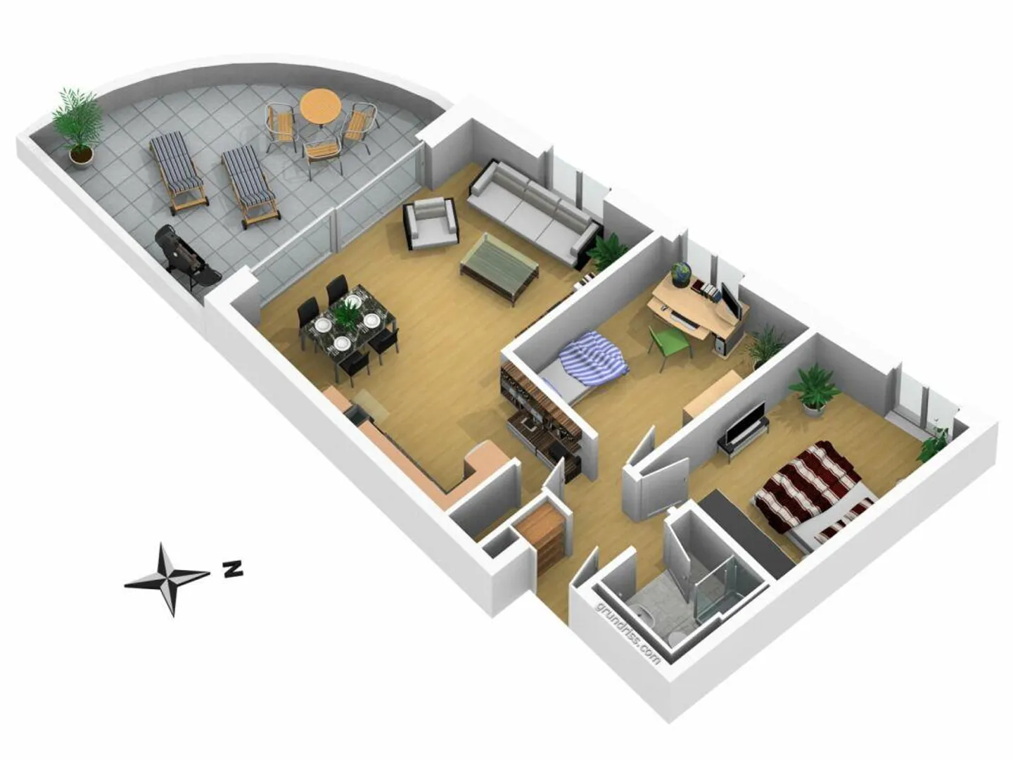 3-Zimmerwohnung unterhalb Hirslandenklinik - Foto 16 von 16