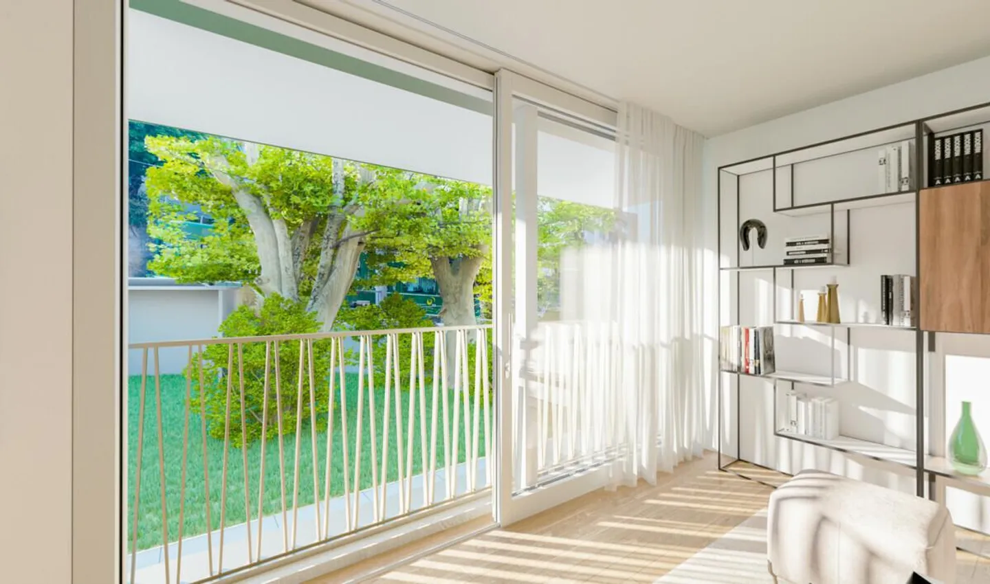 Moderne Gartenwohnung in Riehen - Foto 4 von 8