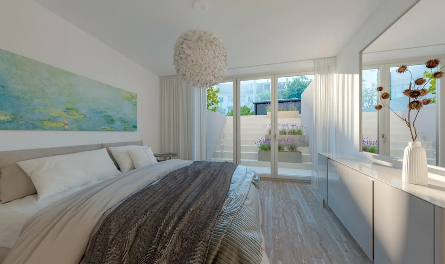 Moderne Gartenwohnung in Riehen - Foto 5 von 8