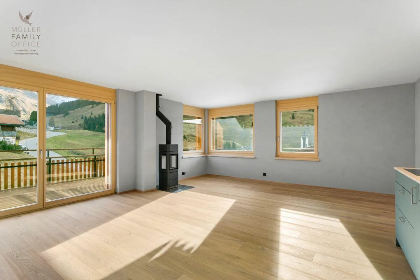 Nuova costruzione sogno abitativo nel moderno chic di montagna - Appartamento di 3 1/2 stanze con bel balcone (seconda casa) - Foto 7 di 13