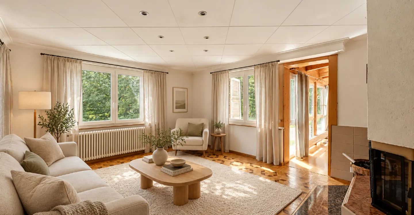 En exclusivité - Appartement de 7 pièces avec jardin - Photo 5 of 11