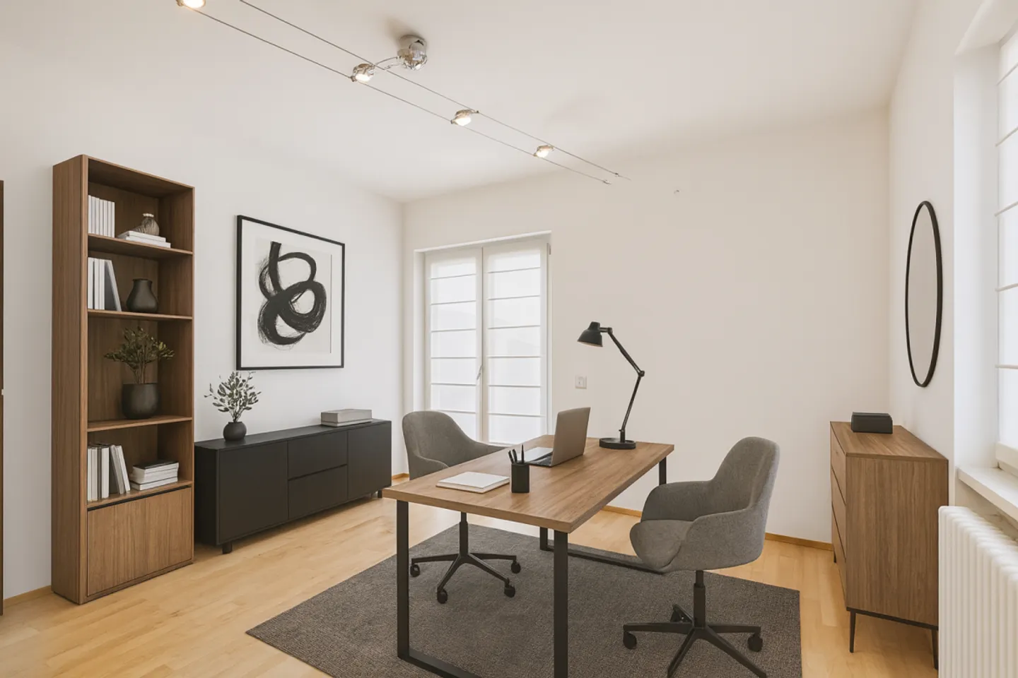 Appartement lumineux situé dans la nature dans un emplacement privilégié avec un grand jardin - Photo 3 sur 13