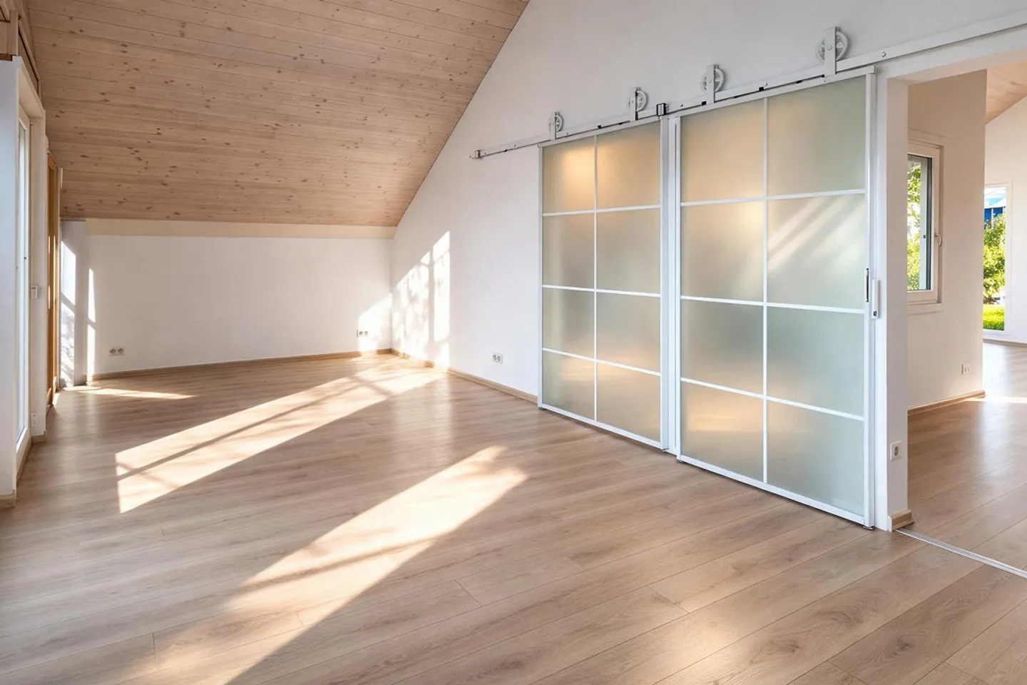 Sunny Attic Apartment in the Village Center of Zwingen - 124 m2 - Photo 3 of 11