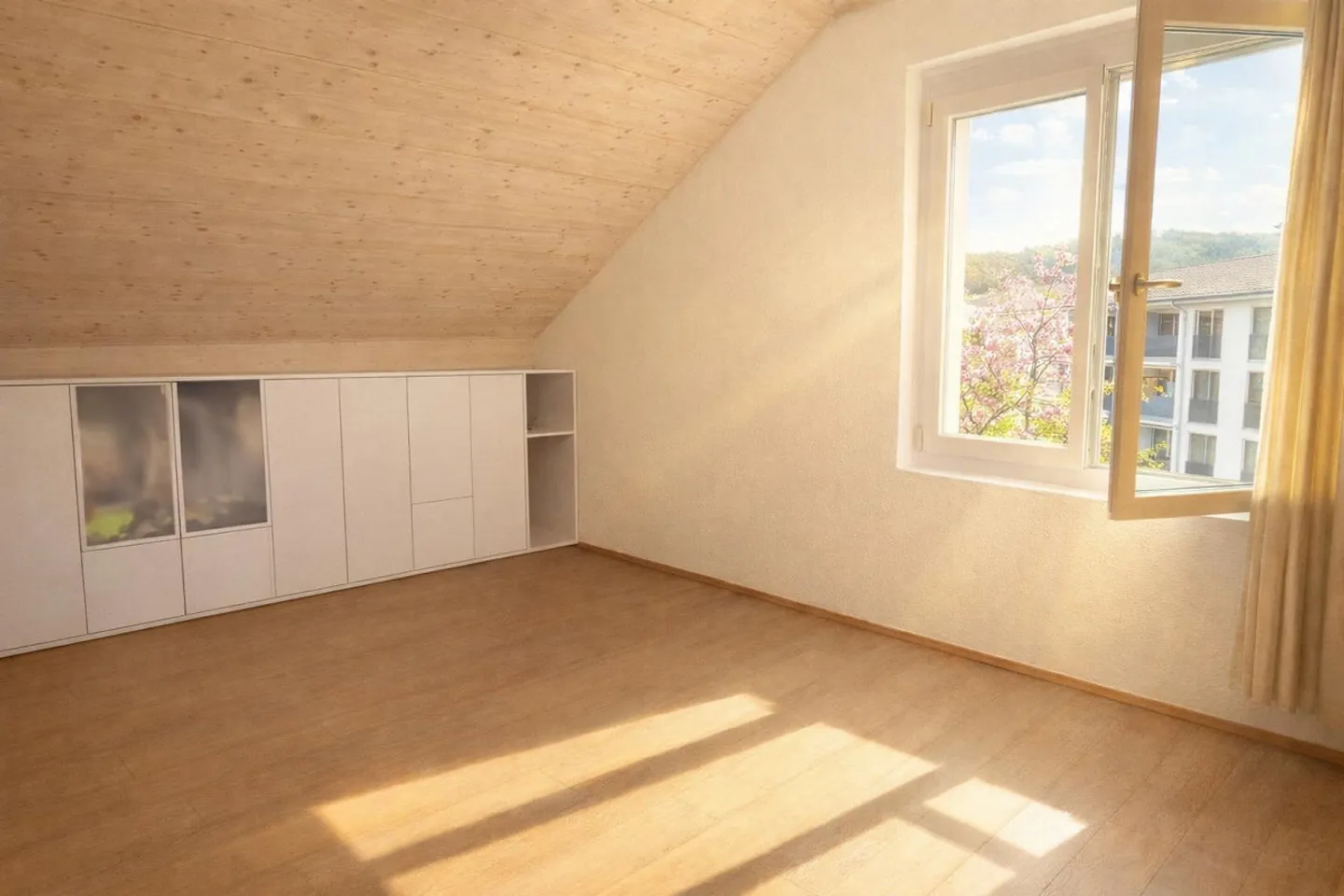 Sunny Attic Apartment in the Village Center of Zwingen - 124 m2 - Photo 5 of 11