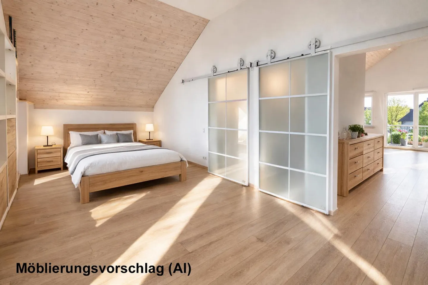 Sunny Attic Apartment in the Village Center of Zwingen - 124 m2 - Photo 9 of 11