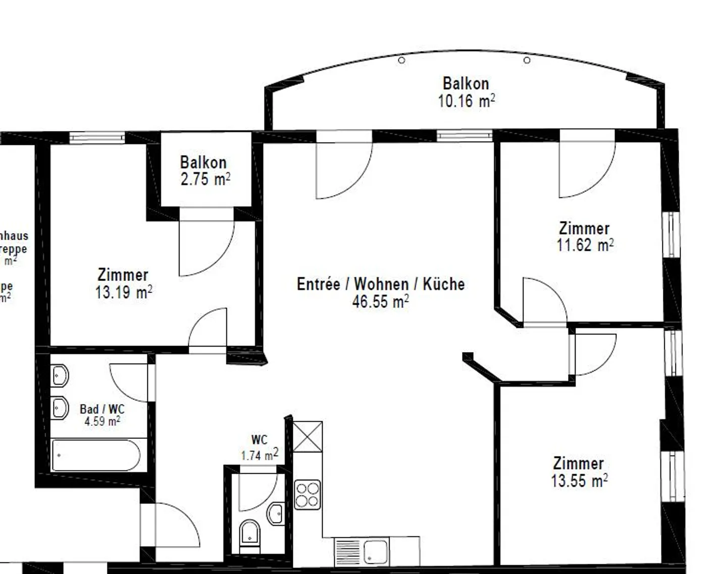 Charming 4.5-room apartment in Diessenhofen - Photo 4 of 9