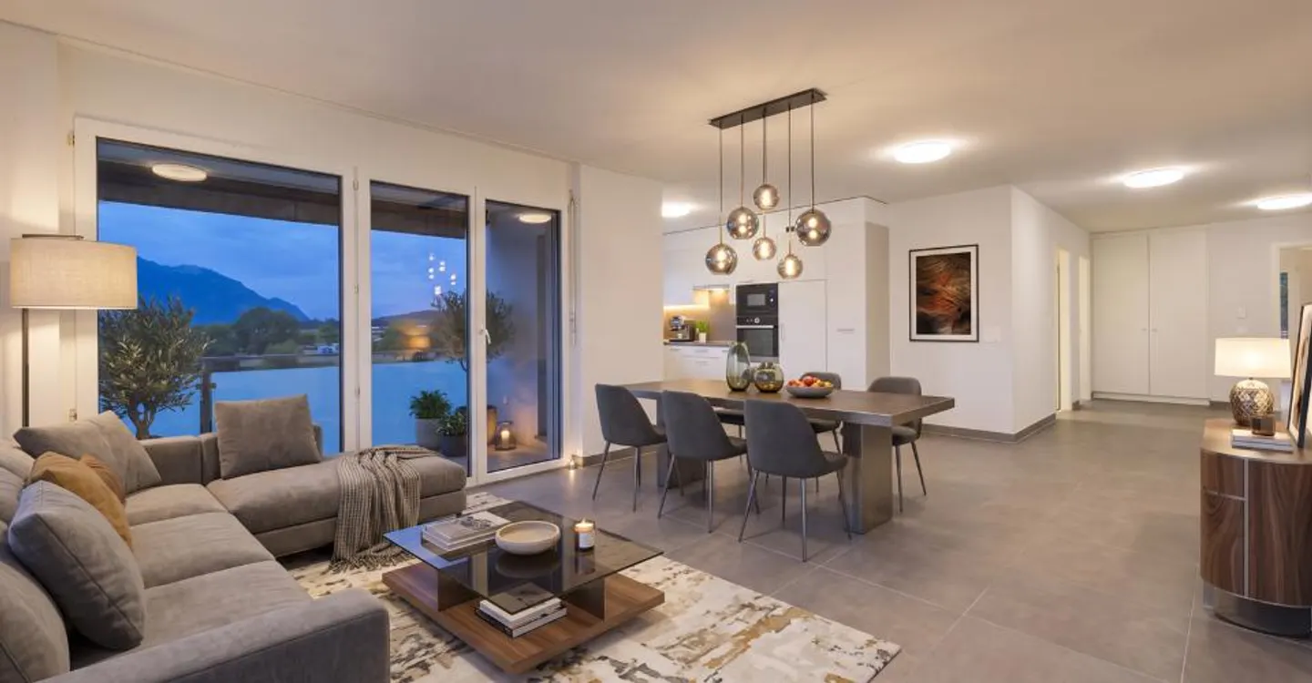 For sale: 4.5 rooms on the top floor with 3 bedrooms, two balconies and unobstructed view - Photo 7 of 17