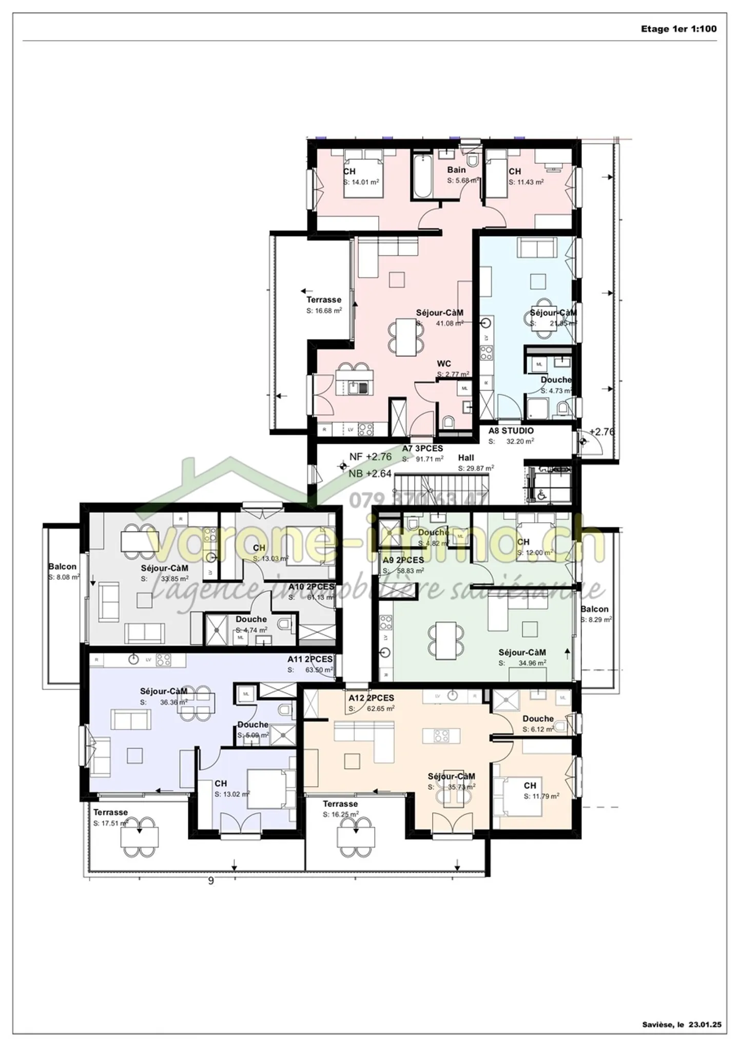 Nouvelle résidence Minergie à 
Roumaz /Savièse - Photo 13 sur 17