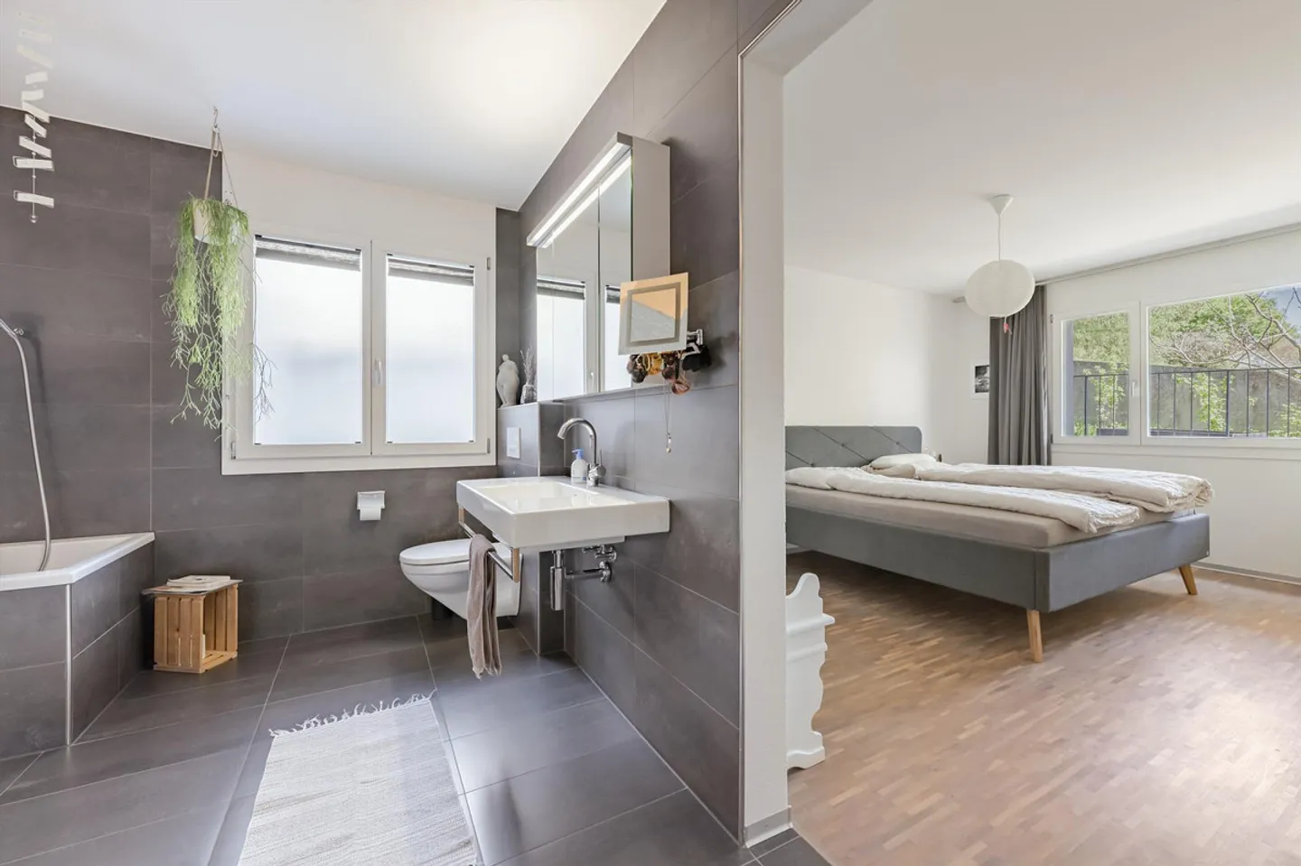 Moderne Gartenwohnung mit Seesicht - Foto 11 von 15