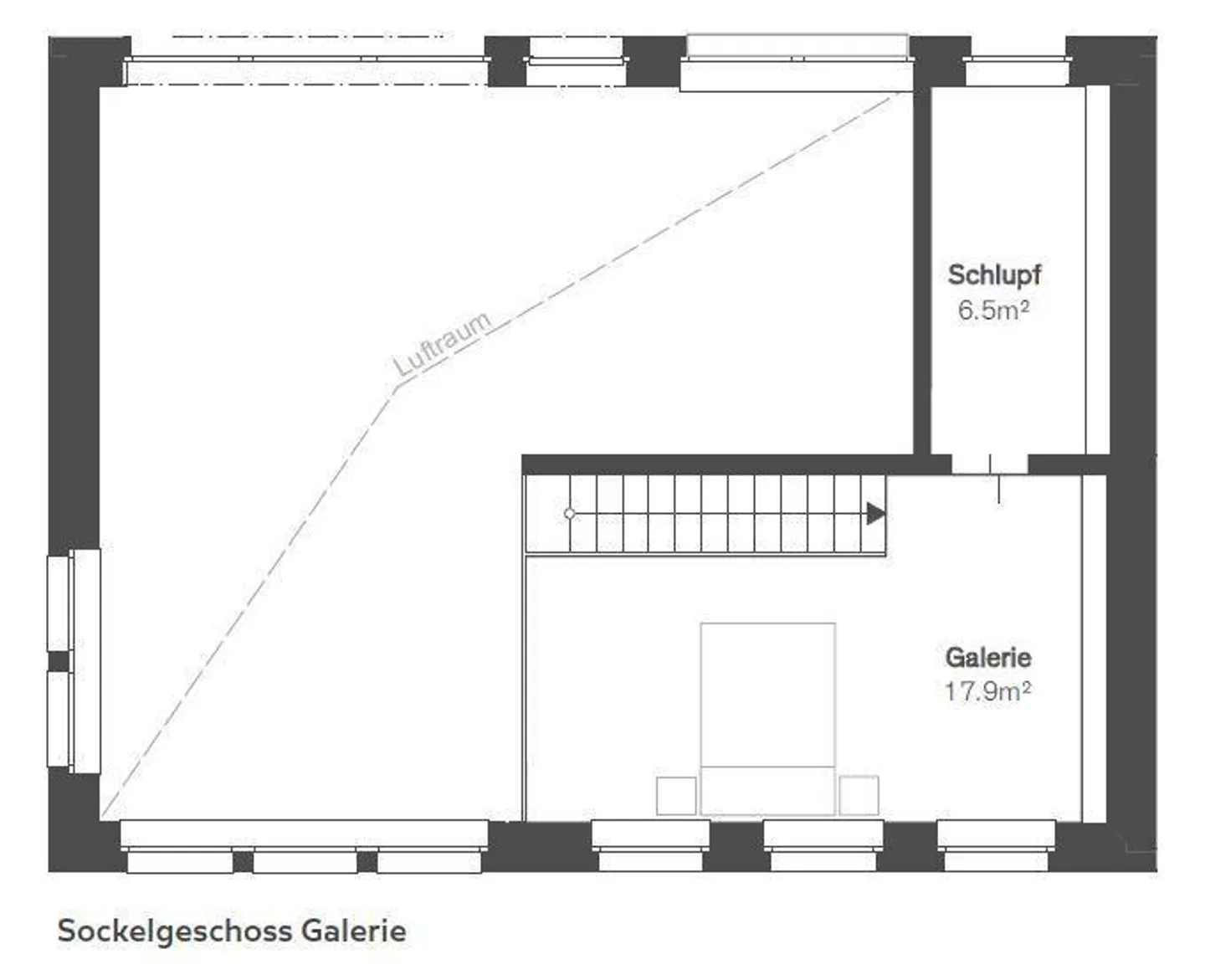 Appartement LOFT unique de 3,5 pièces avec galerie - Photo 4 sur 9