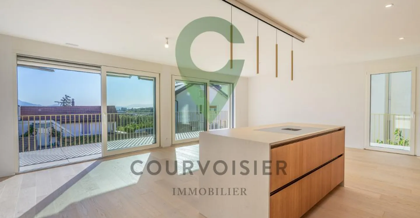 End of construction! Elegant 5.5-room apartment with a view at the gates of Lausanne - Photo 4 of 13