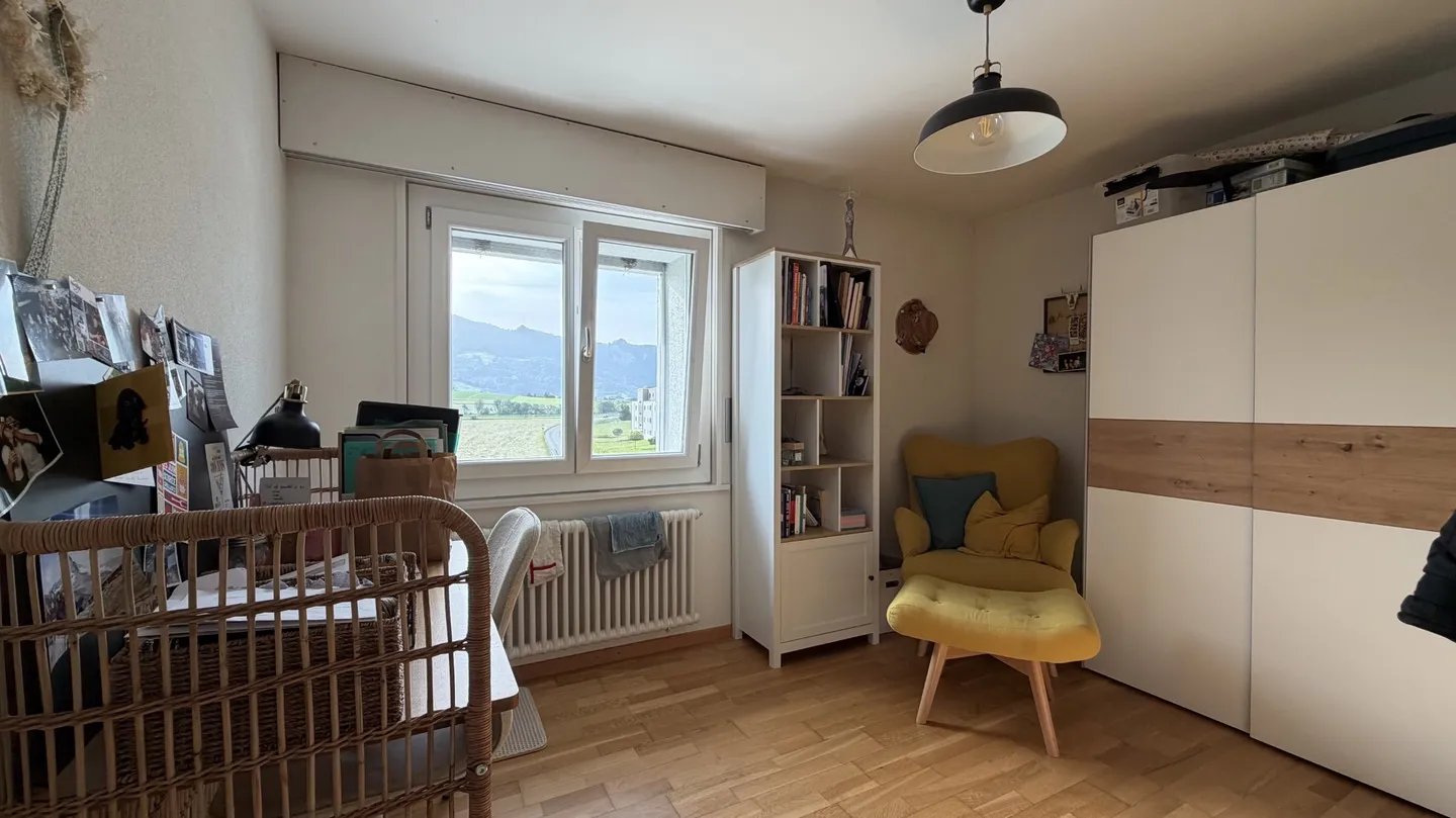 Charmante Wohnung Nähe Bulle - Foto 5 von 6