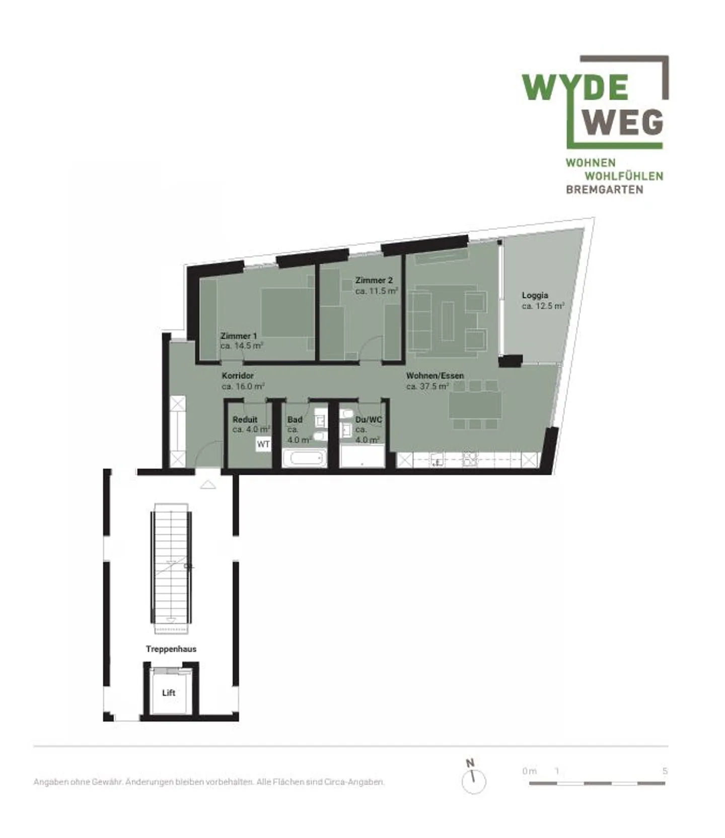 Ihre moderne 3.5 Zimmerwohnung in Bremgarten - Foto 8 von 8
