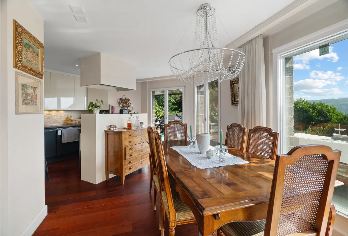 Appartement exclusif de 5,5 pièces avec vue sur le lac à Oberrieden - Photo 3 sur 7