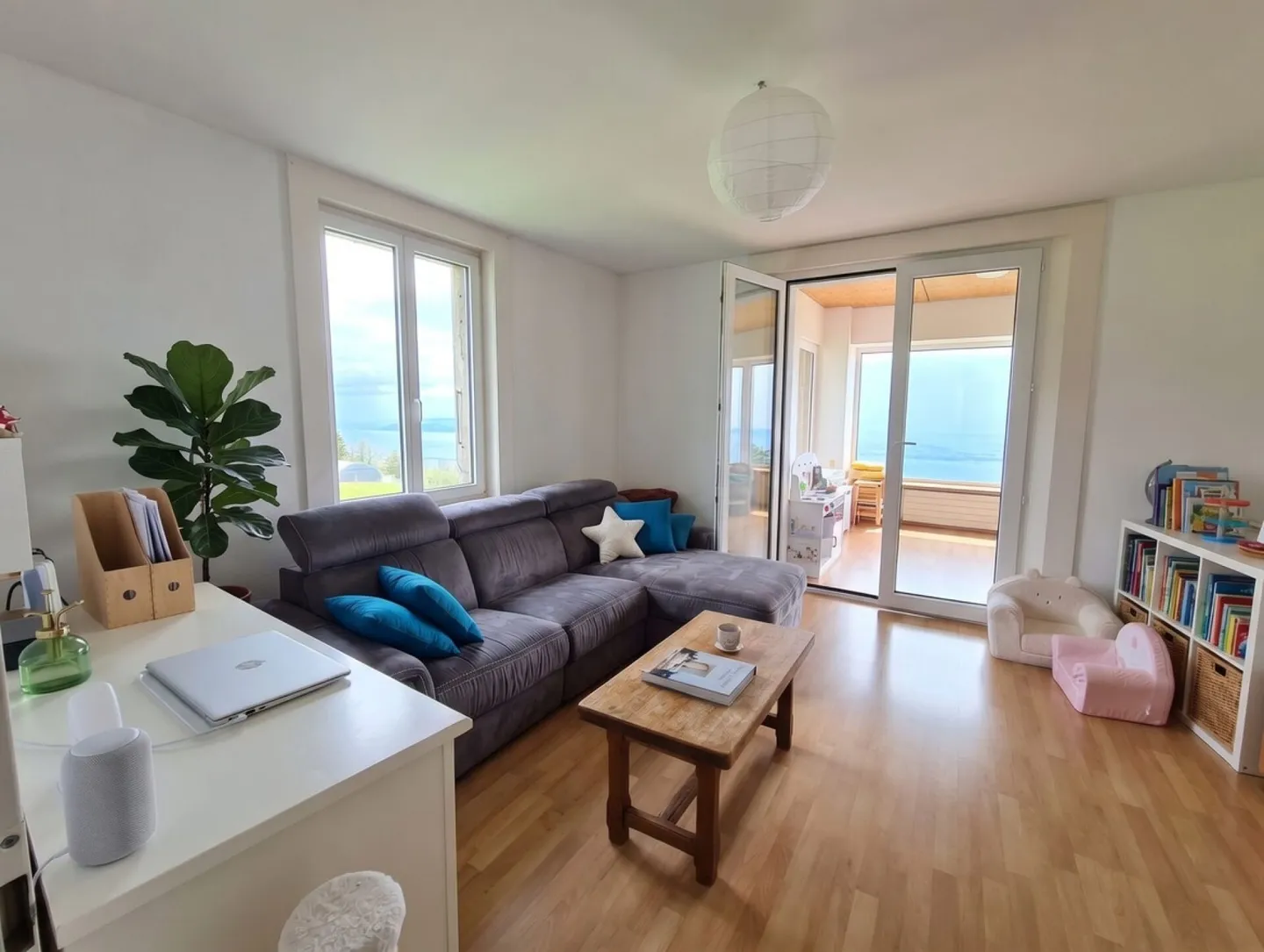 Magnificent 5.5-room duplex with veranda and panoramic view - Photo 4 of 4