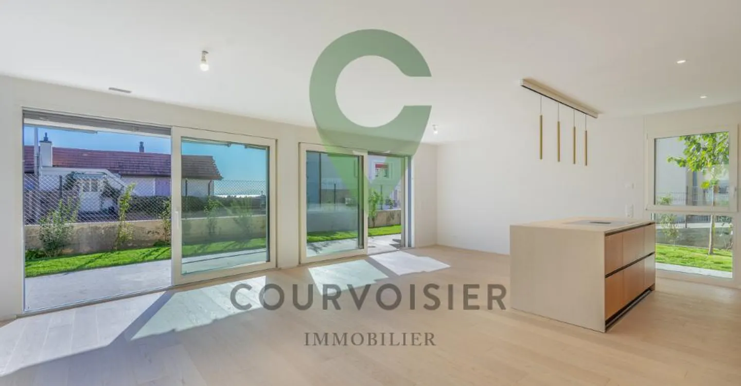 Nuovo - splendido appartamento 4,5 locali alle porte di Losanna con giardino - Foto 5 di 13