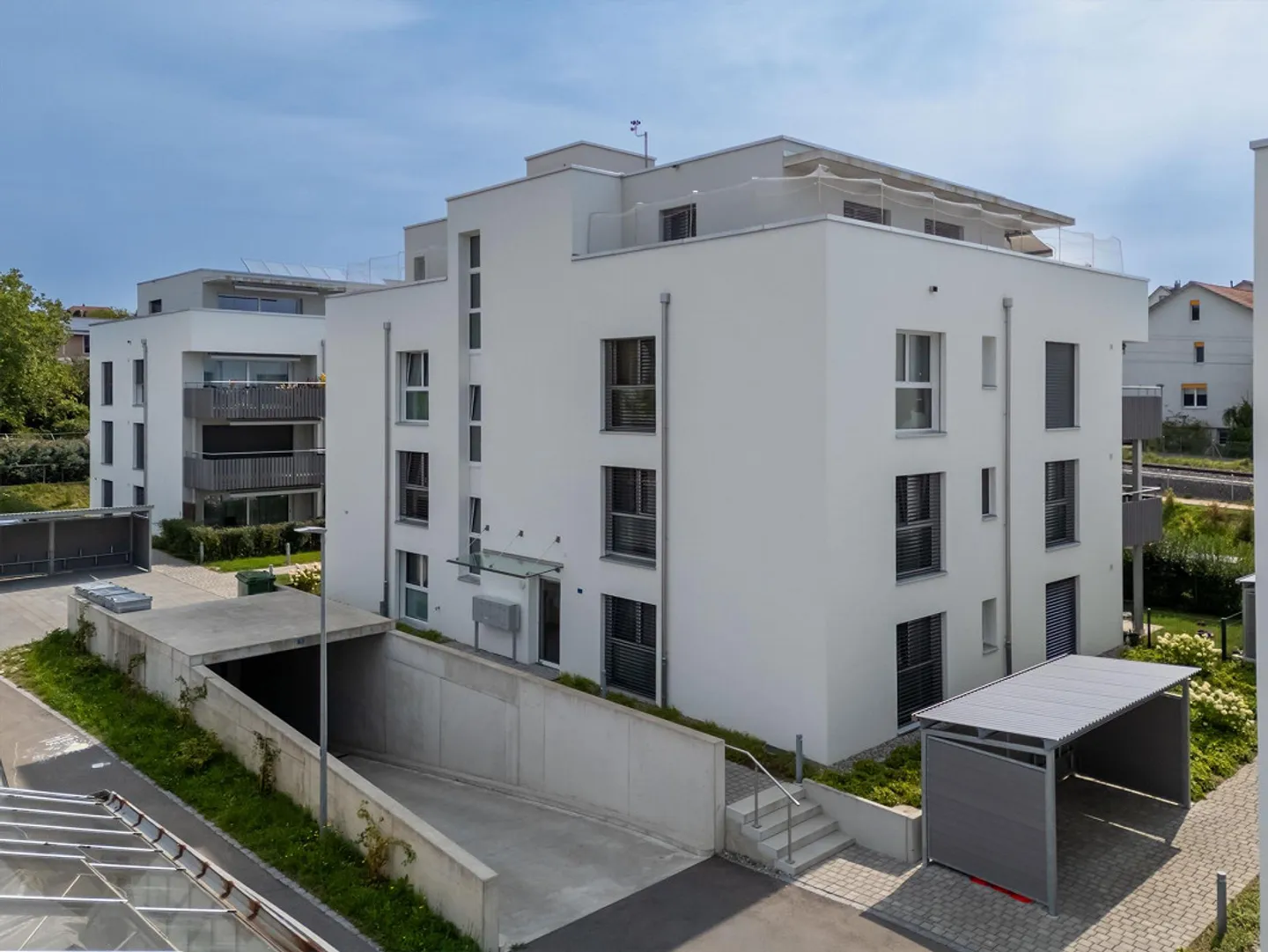 Appartement moderne de 3,5 pièces avec jardin à Ins - Photo 14 sur 14